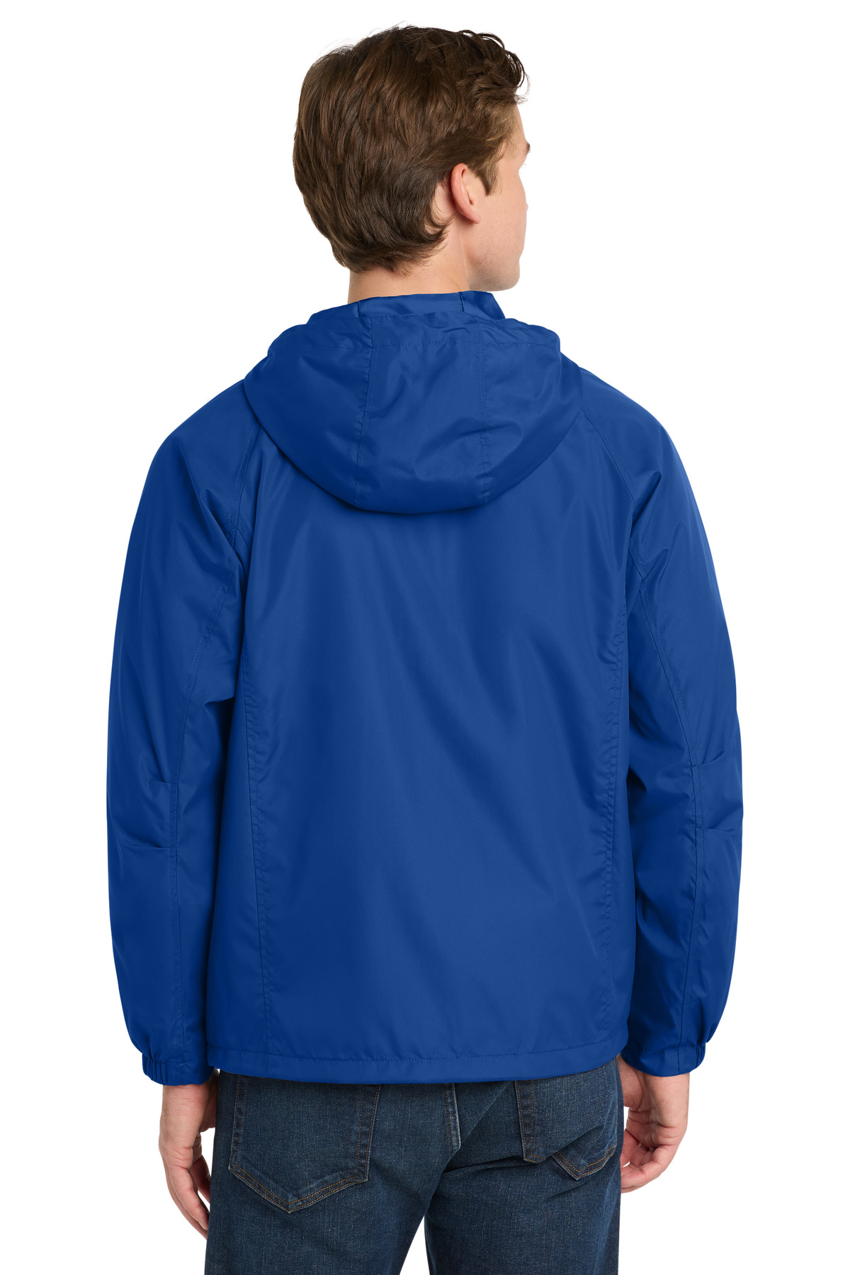 Sport-Tek Hooded Raglan Jacket. JST73