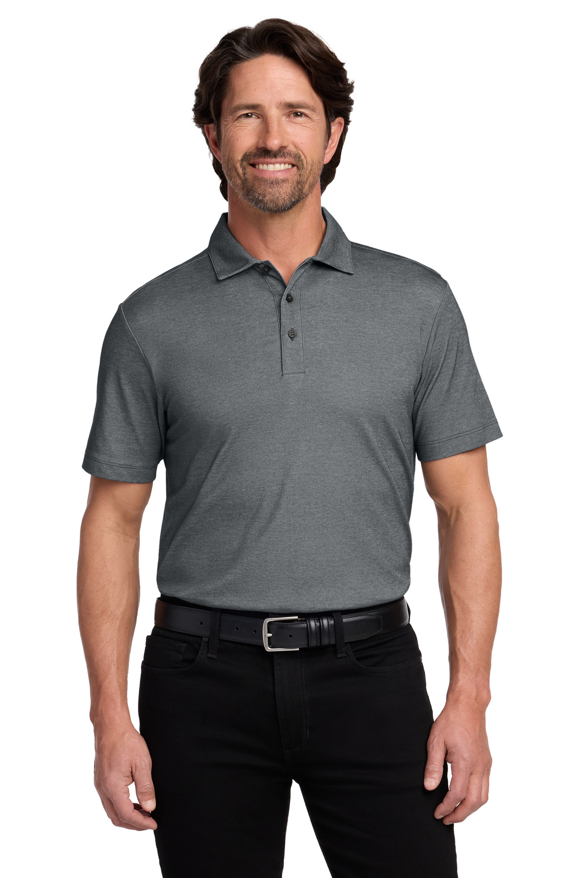 Port Authority ® Fine Pique Blend Polo K830 - Image 4