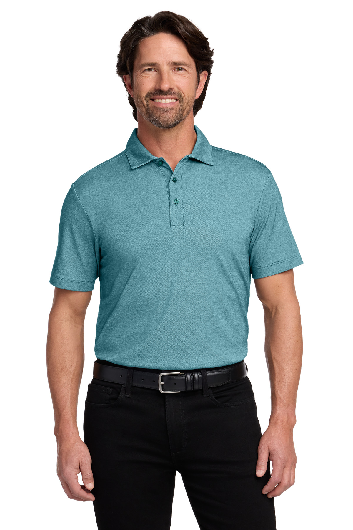 Port Authority ® Fine Pique Blend Polo K830 - Image 2