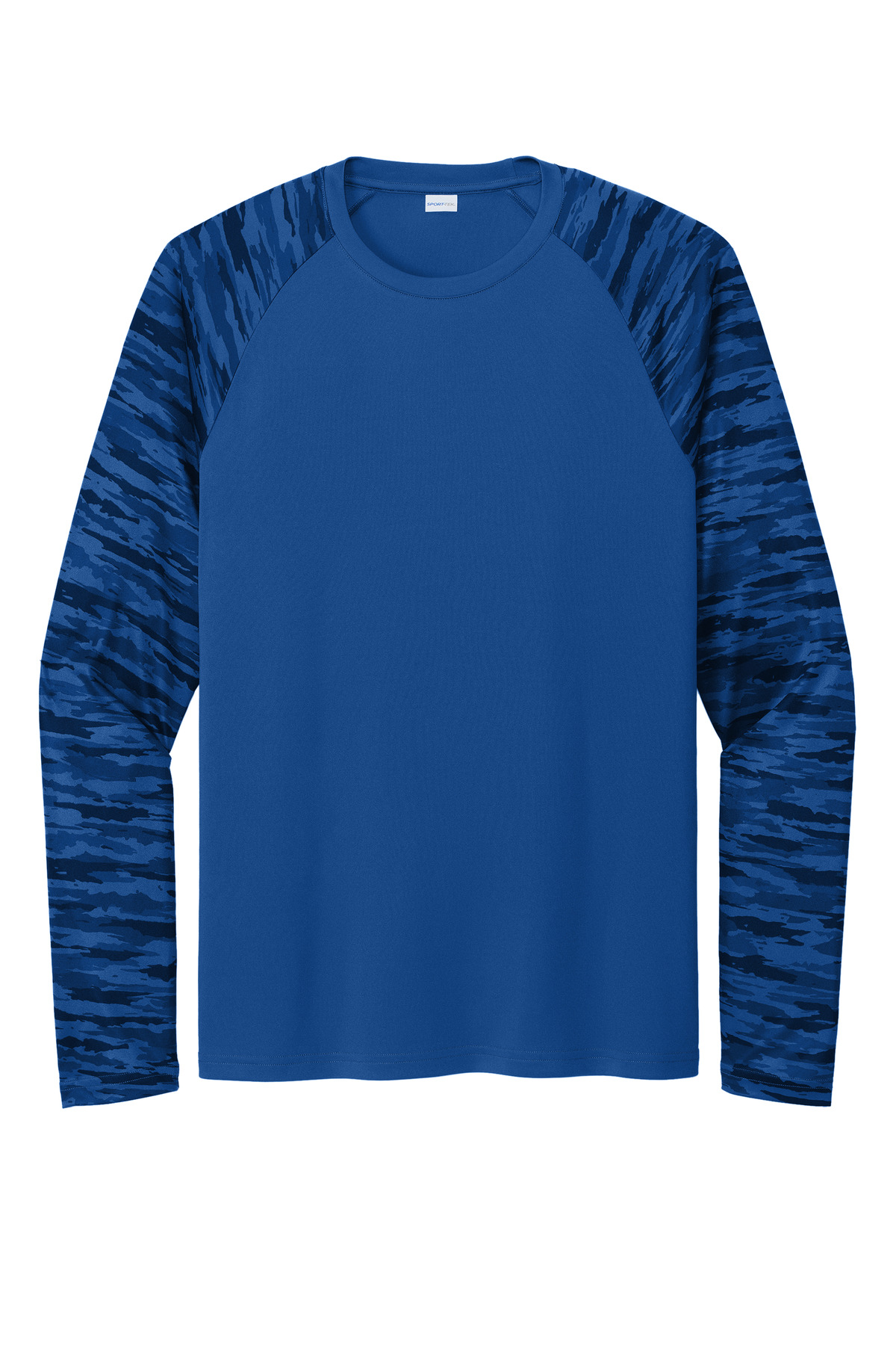 Sport-Tek Drift Camouflage Colorblock Langarm-T-Shirt - Bild 19 von 24
