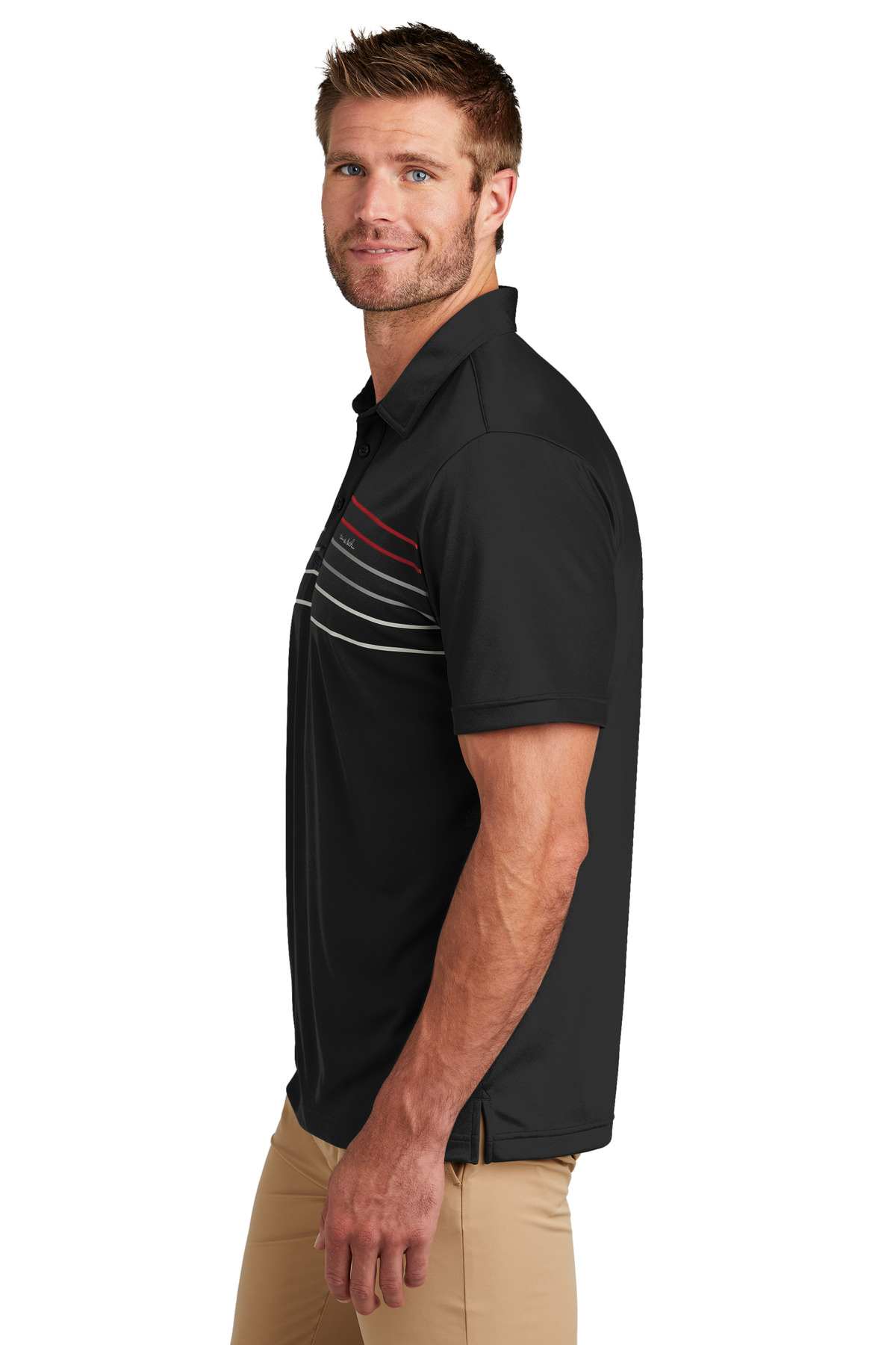 TravisMathew Coto Performance Chest Stripe Polo TM1MY400