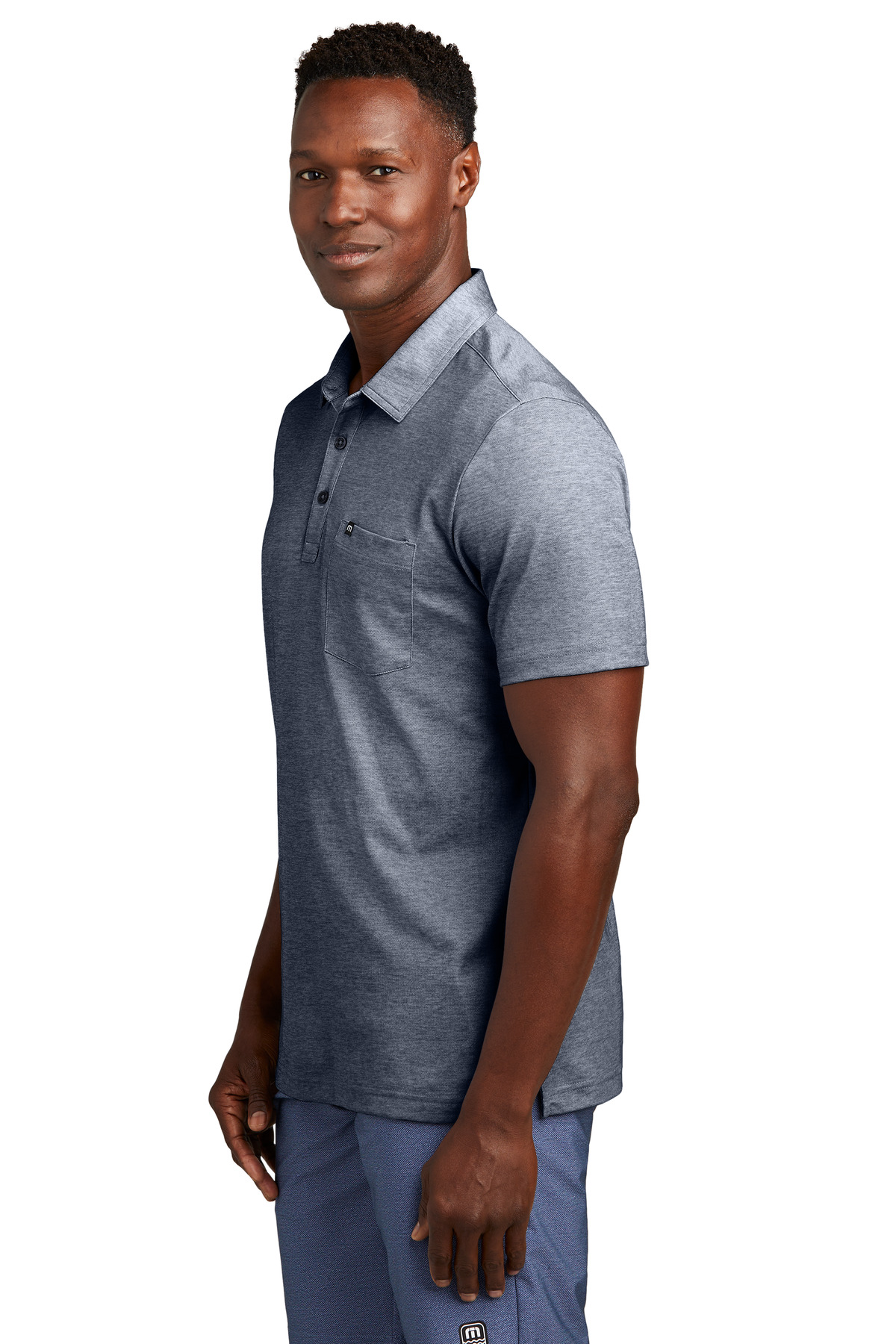 TravisMathew Oceanside Heather Pocket Polo TM1MY404