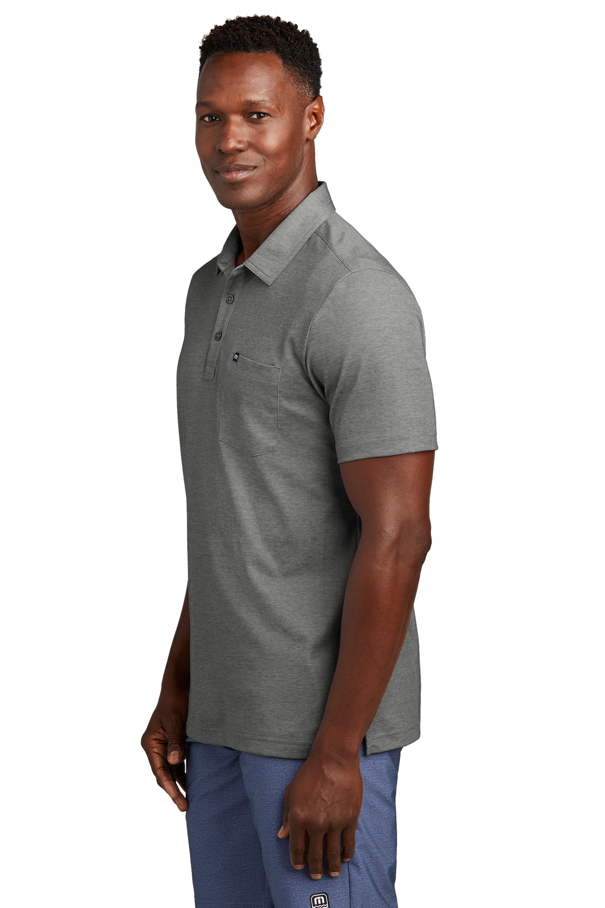 TravisMathew Oceanside Heather Pocket Polo TM1MY404