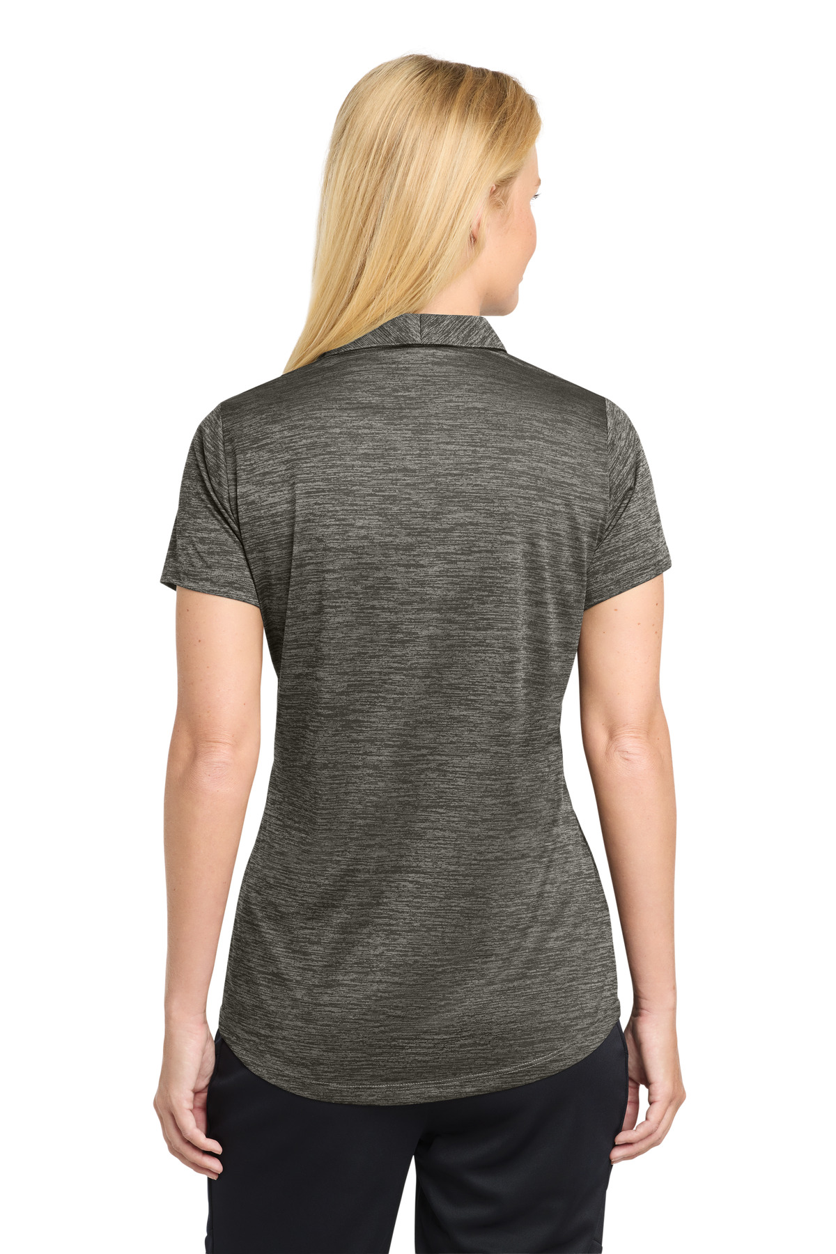 Sport-Tek Women's PosiCharge Electric Heather Polo. LST590