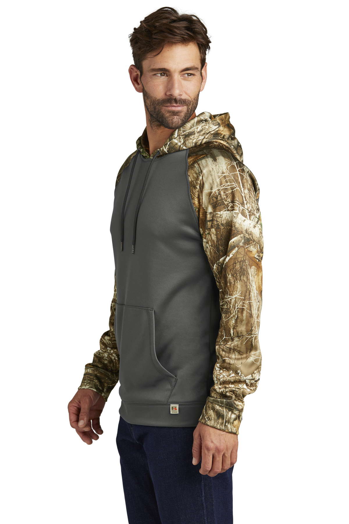Russell Outdoors Realtree Performance Colorblock Pullover Hoodie RU451