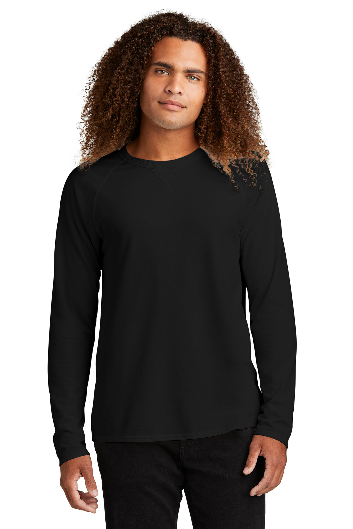 District Featherweight French Terry Long Sleeve Crewneck-District
