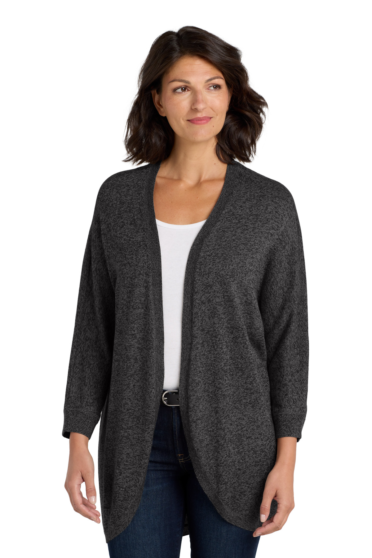 DISCONTINUED  Port Authority  ┬«  Women's Marled Cocoon Sweater. LSW416