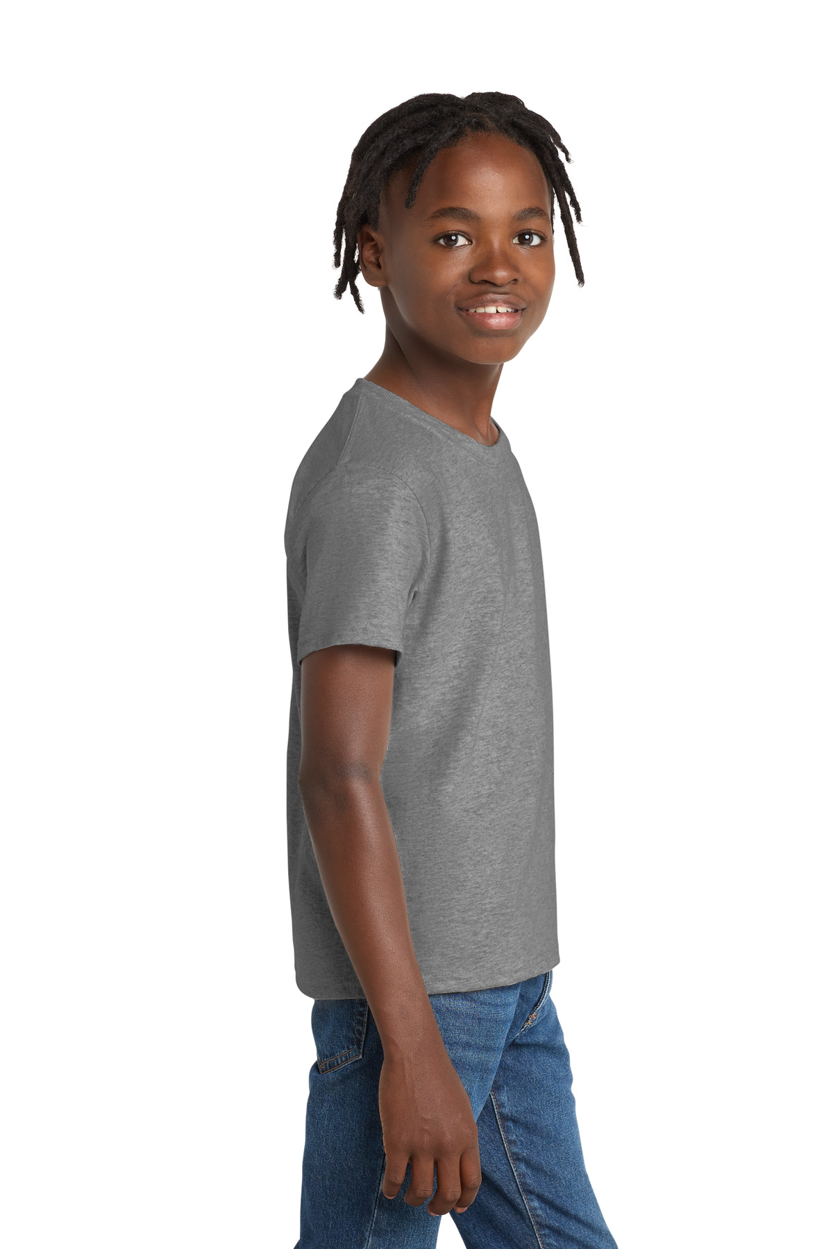 Port & Co Youth Essential Tee. PC61Y