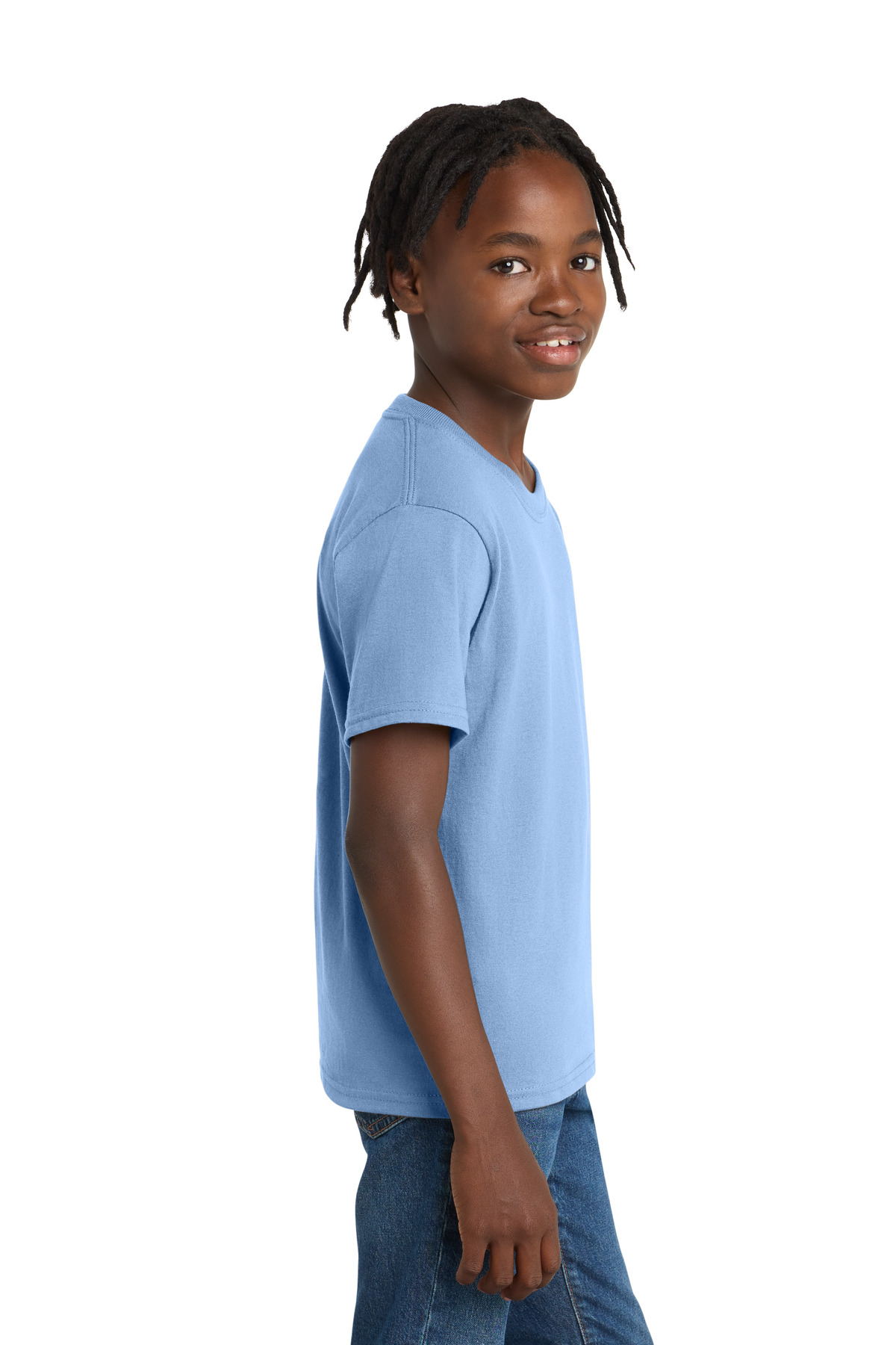 Port & Co Youth Essential Tee. PC61Y