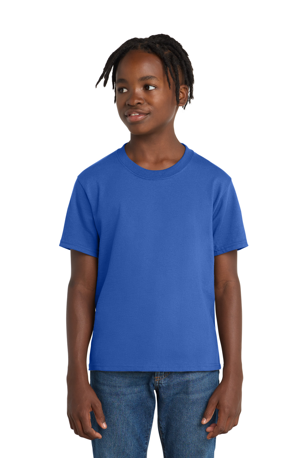 Port & Co Youth Essential Tee. PC61Y