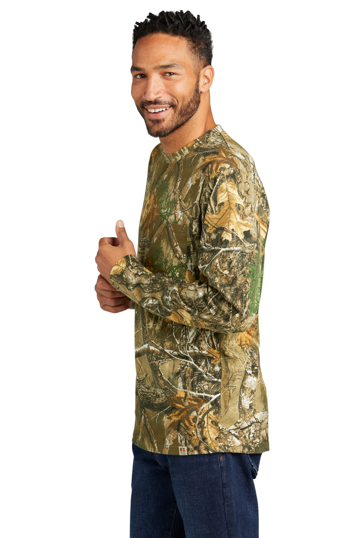 Russell Outdoors Realtree Long Sleeve Pocket Tee RU100LSP