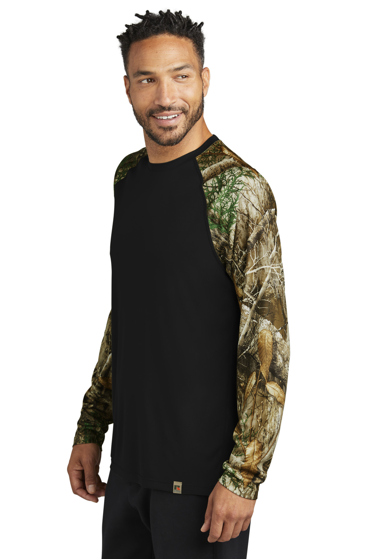 Russell Outdoors Realtree Colorblock Performance Long Sleeve Tee RU151LS