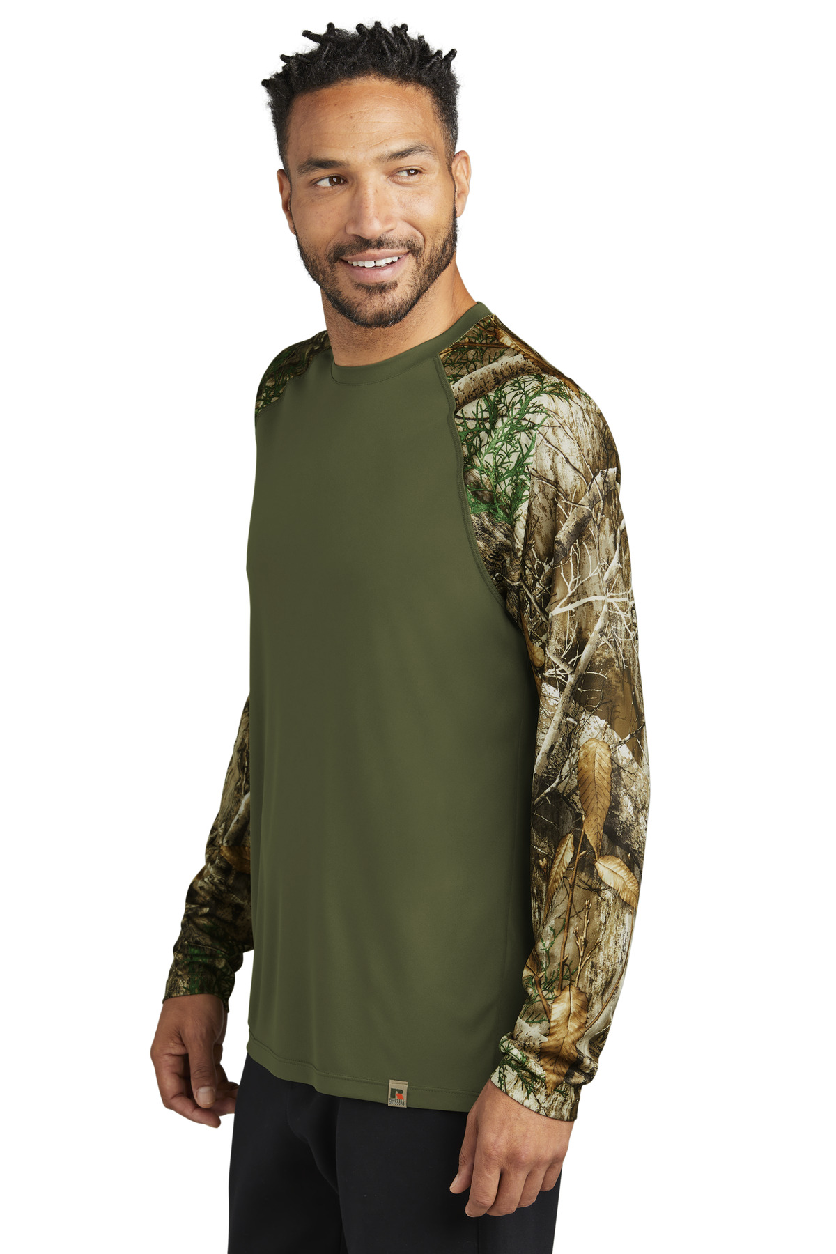 Russell Outdoors Realtree Colorblock Performance Long Sleeve Tee RU151LS
