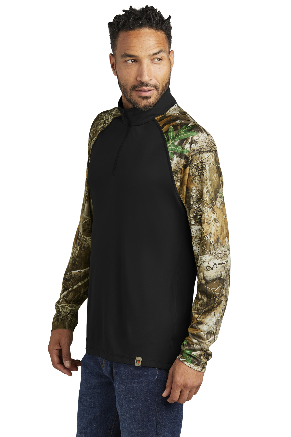 Russell Outdoors Realtree Colorblock Performance 1/4-Zip RU152