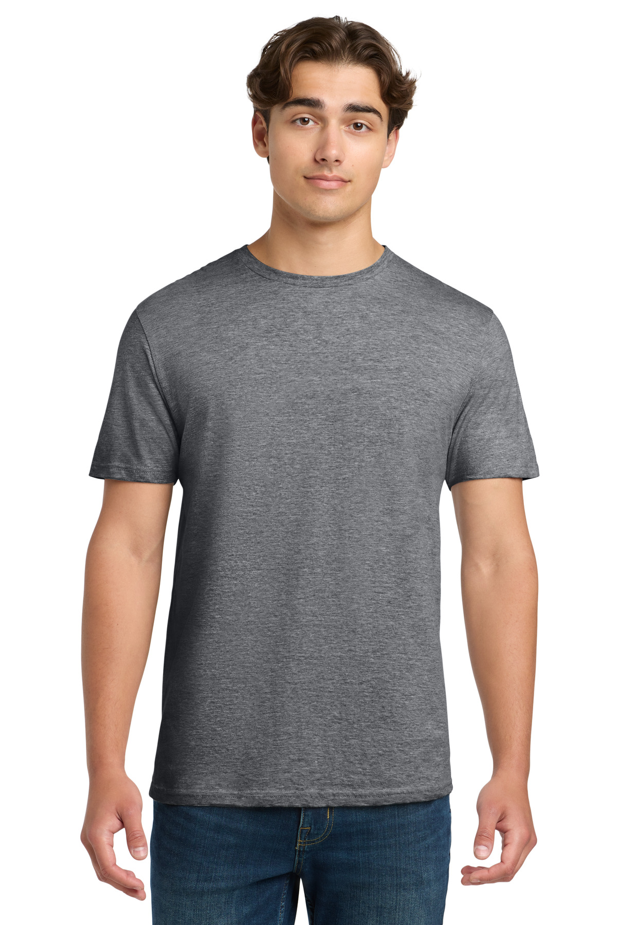Gildan 64000 swatch in Graphite Heather