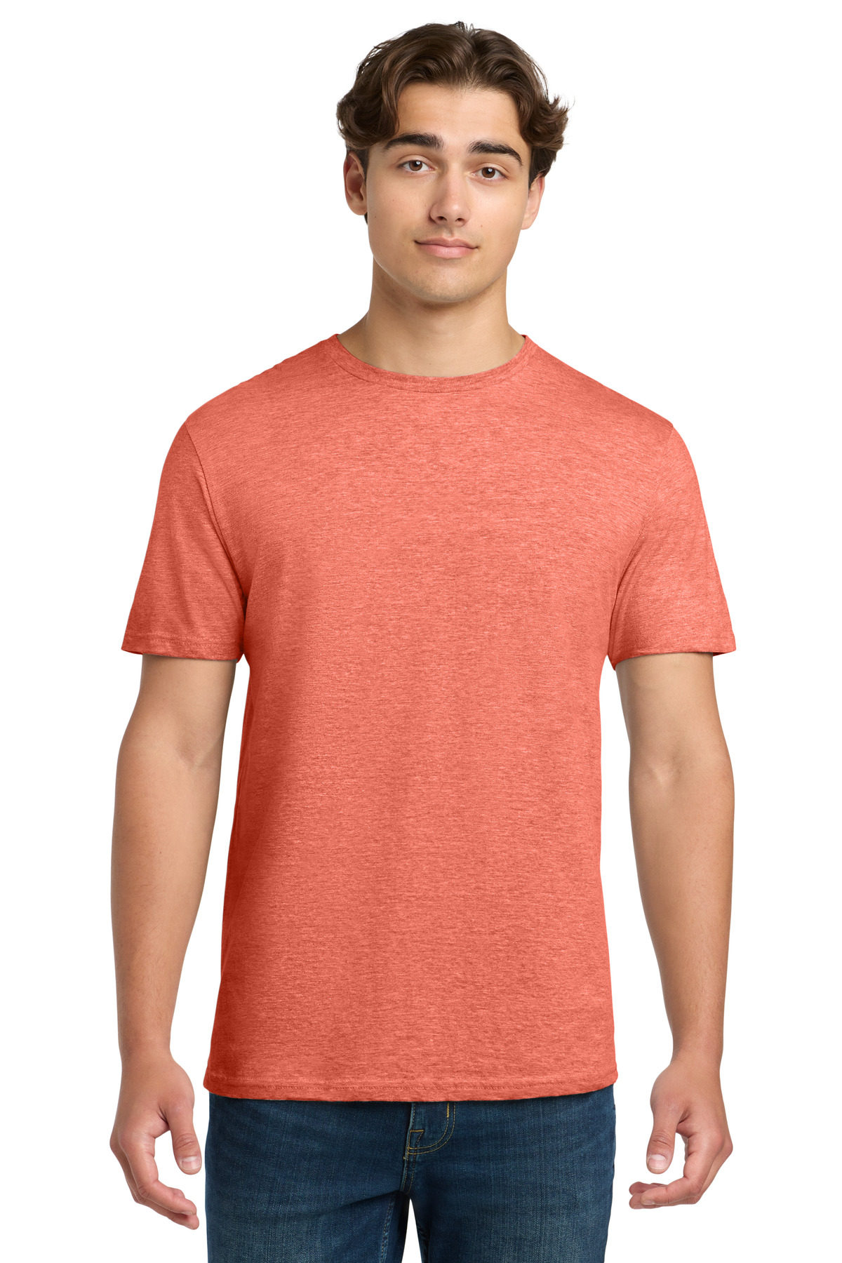 Gildan 64000 swatch in Heather Orange