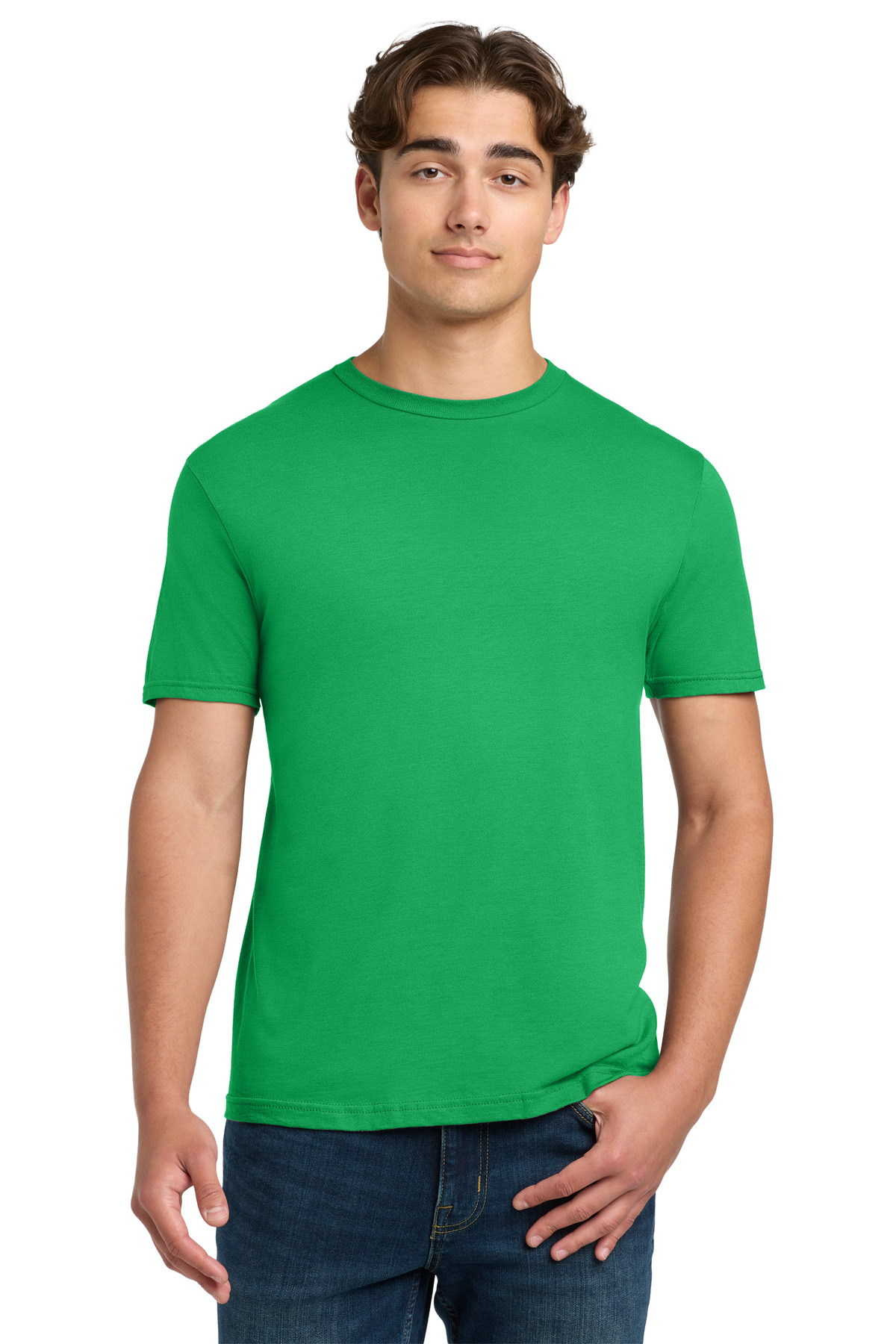 Gildan 64000 swatch in Irish Green