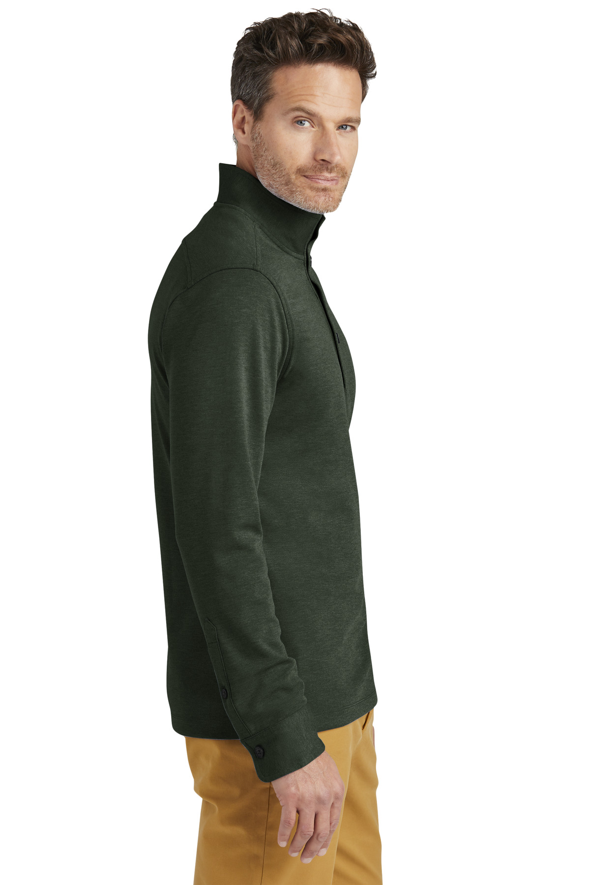Brooks Brothers Mid-Layer Stretch 1/2-Button BB18202