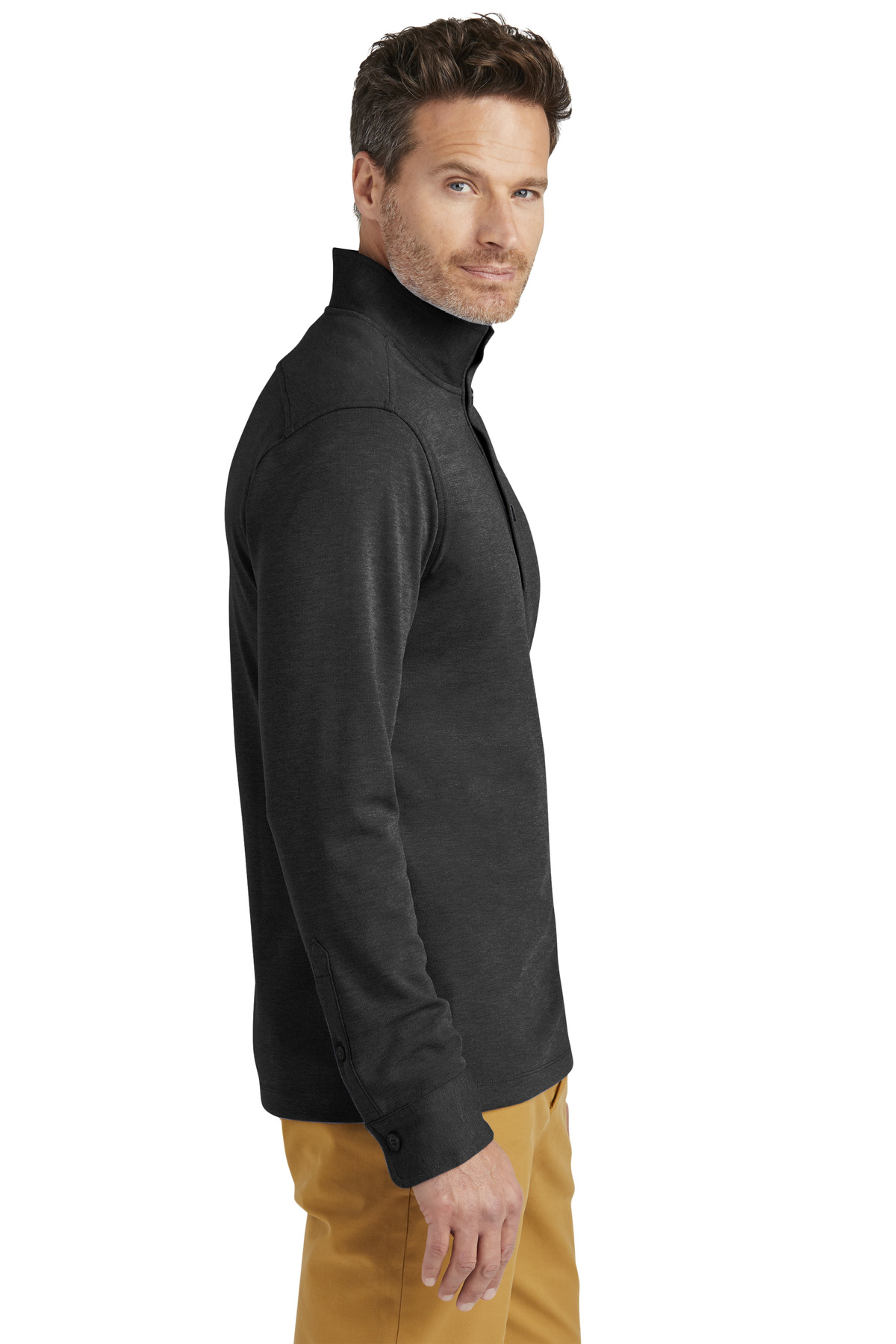 Brooks Brothers Mid-Layer Stretch 1/2-Button BB18202