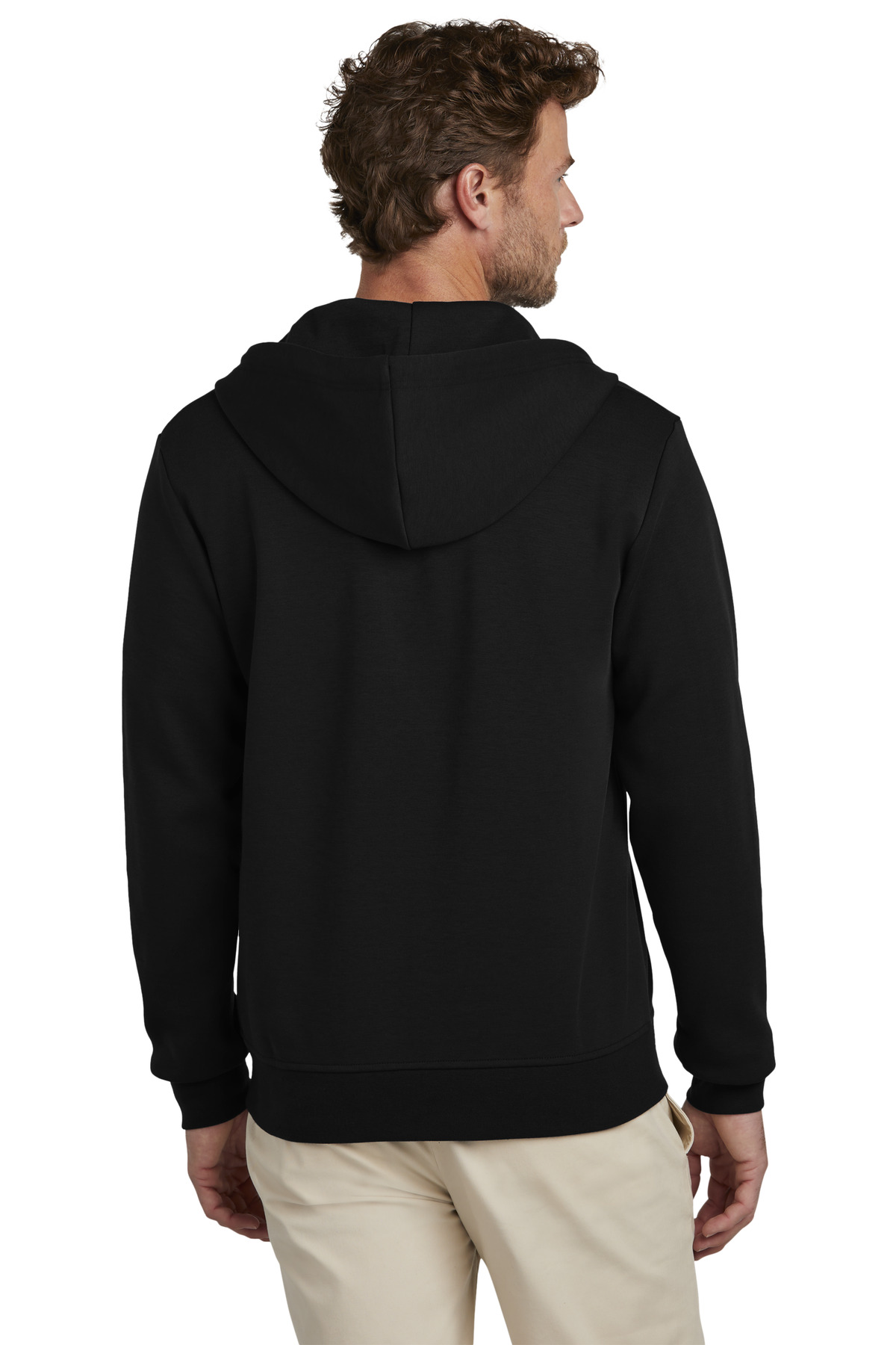 Brooks Brothers Double-Knit Full-Zip Hoodie BB18208