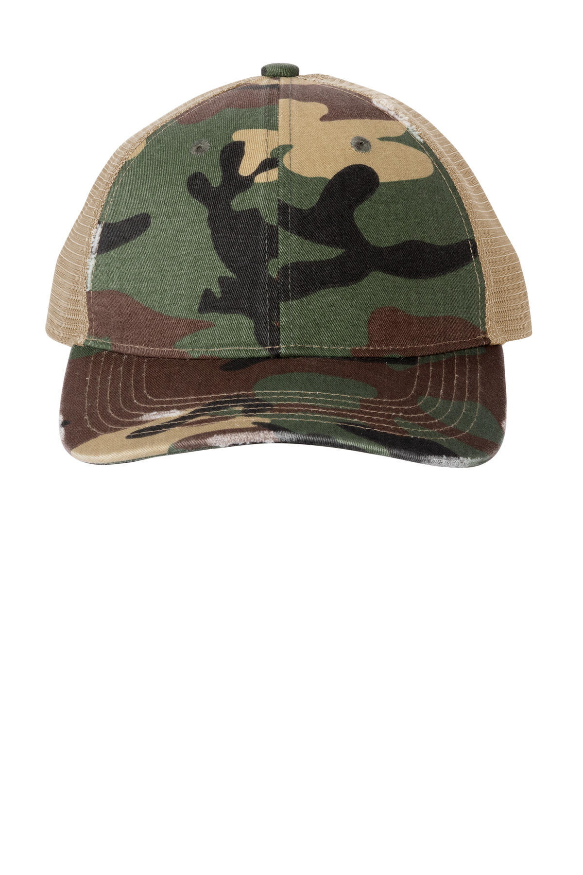 Port Authority ® Distressed Mesh Back Cap C600 - Image 4