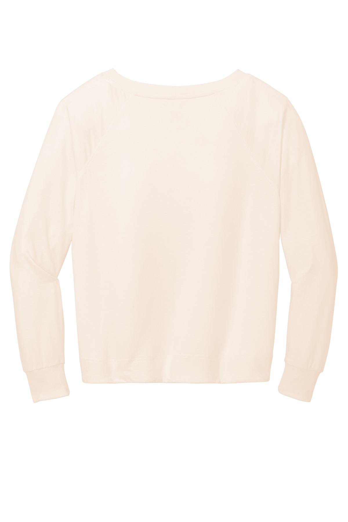 District Women's Featherweight French Terry Long Sleeve Crewneck - Picture 12 of 24