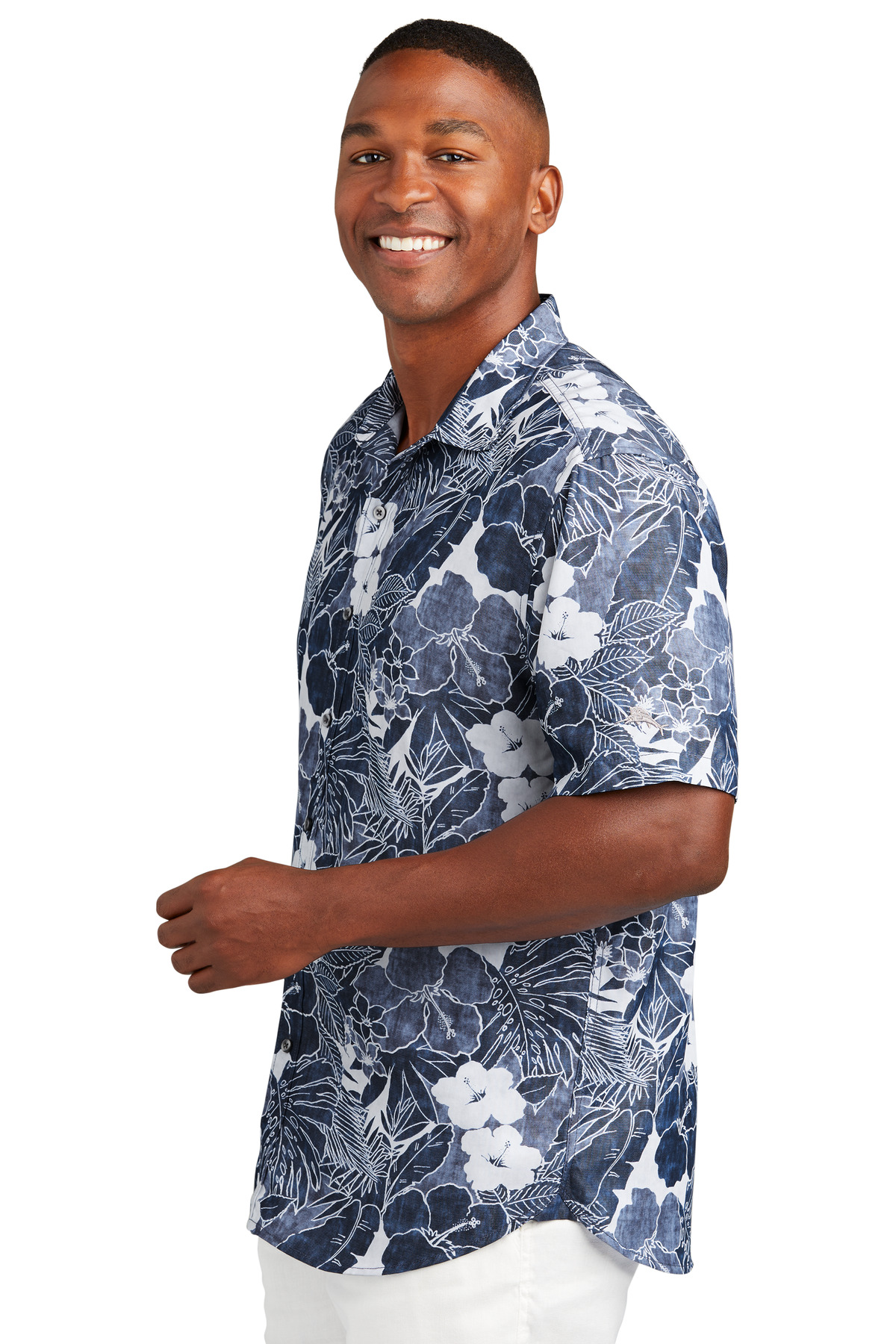 Tommy Bahama Coconut Point Playa Flora Short Sleeve Shirt ST325929TB