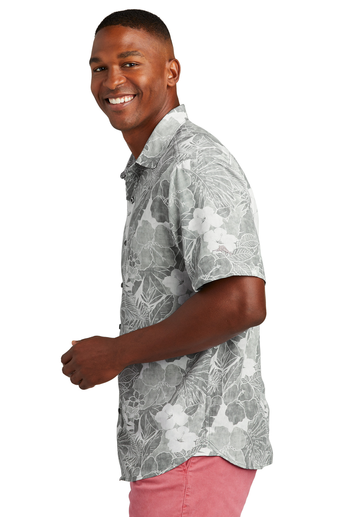 Tommy Bahama Coconut Point Playa Flora Short Sleeve Shirt ST325929TB
