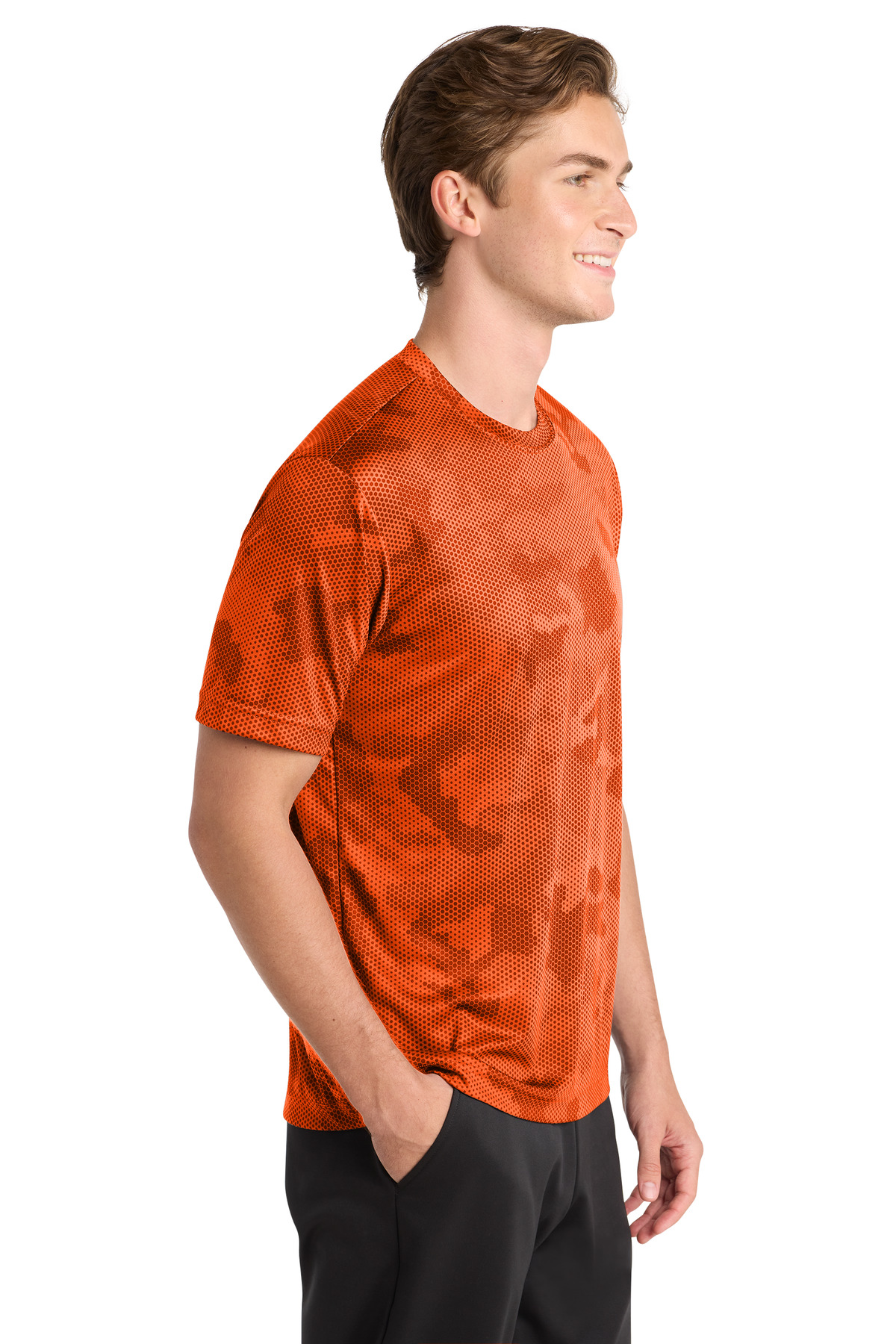 Sport-Tek CamoHex Tee. ST370