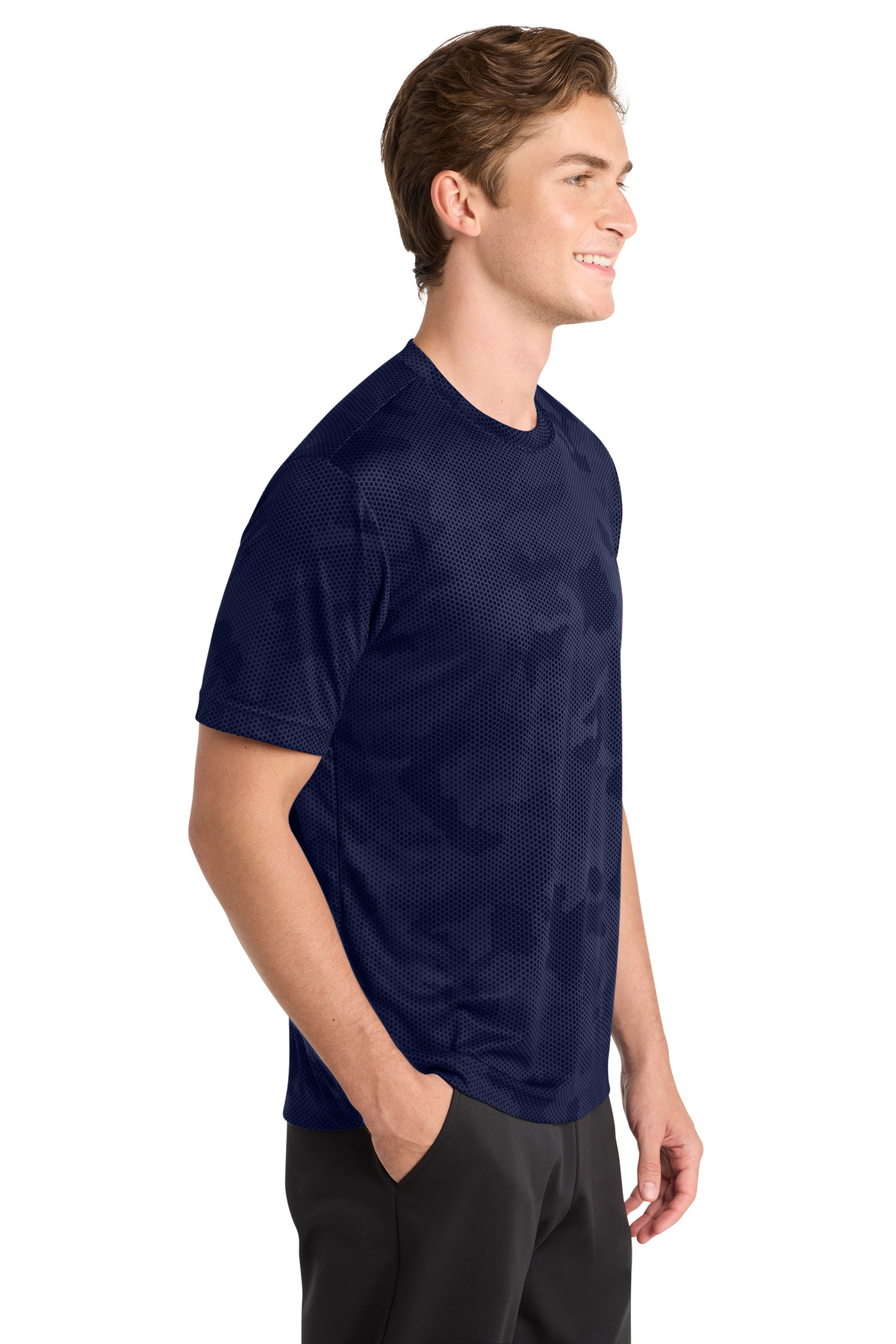 Sport-Tek CamoHex Tee. ST370