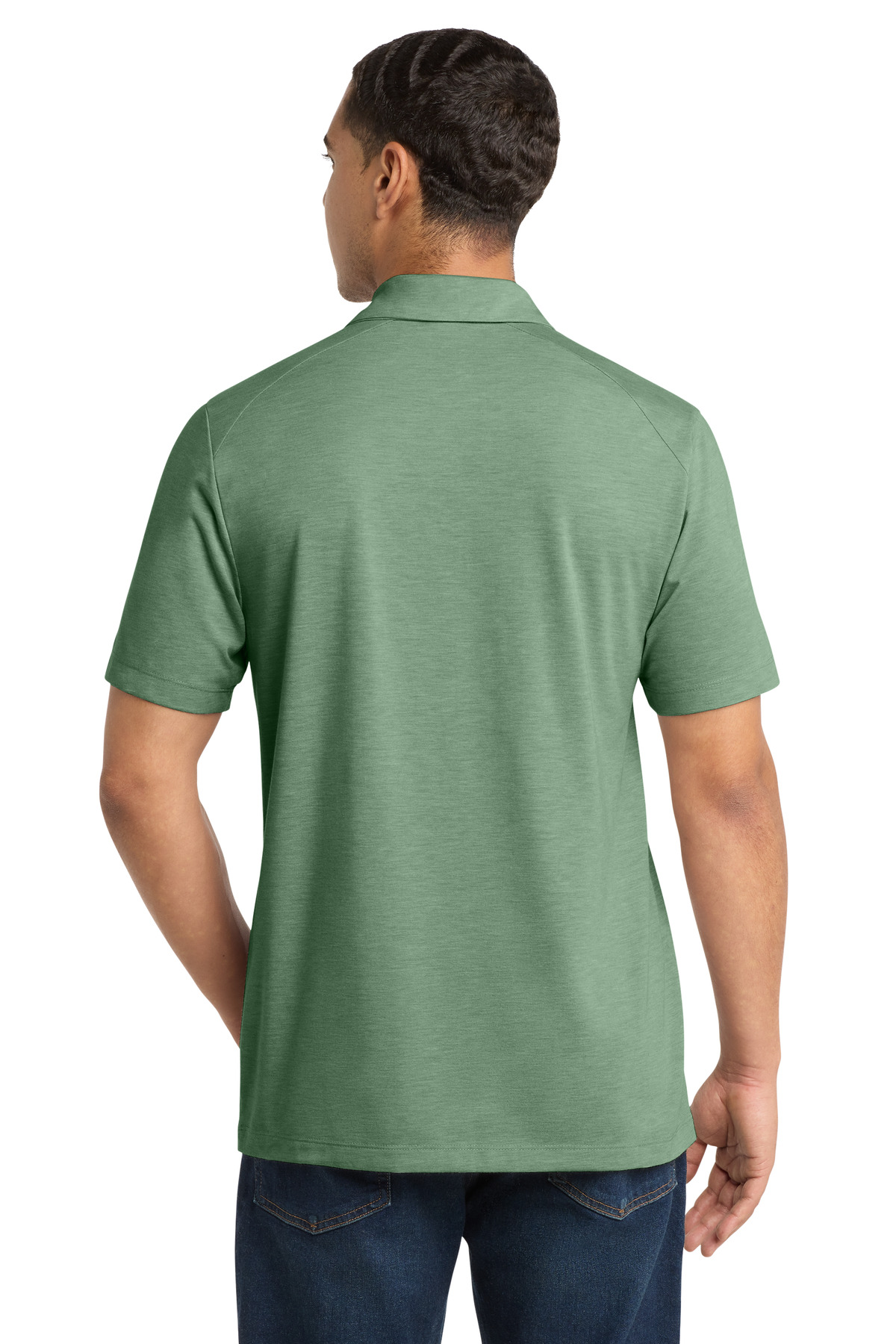 Sport-Tek PosiCharge Tri-Blend Wicking Polo. ST405
