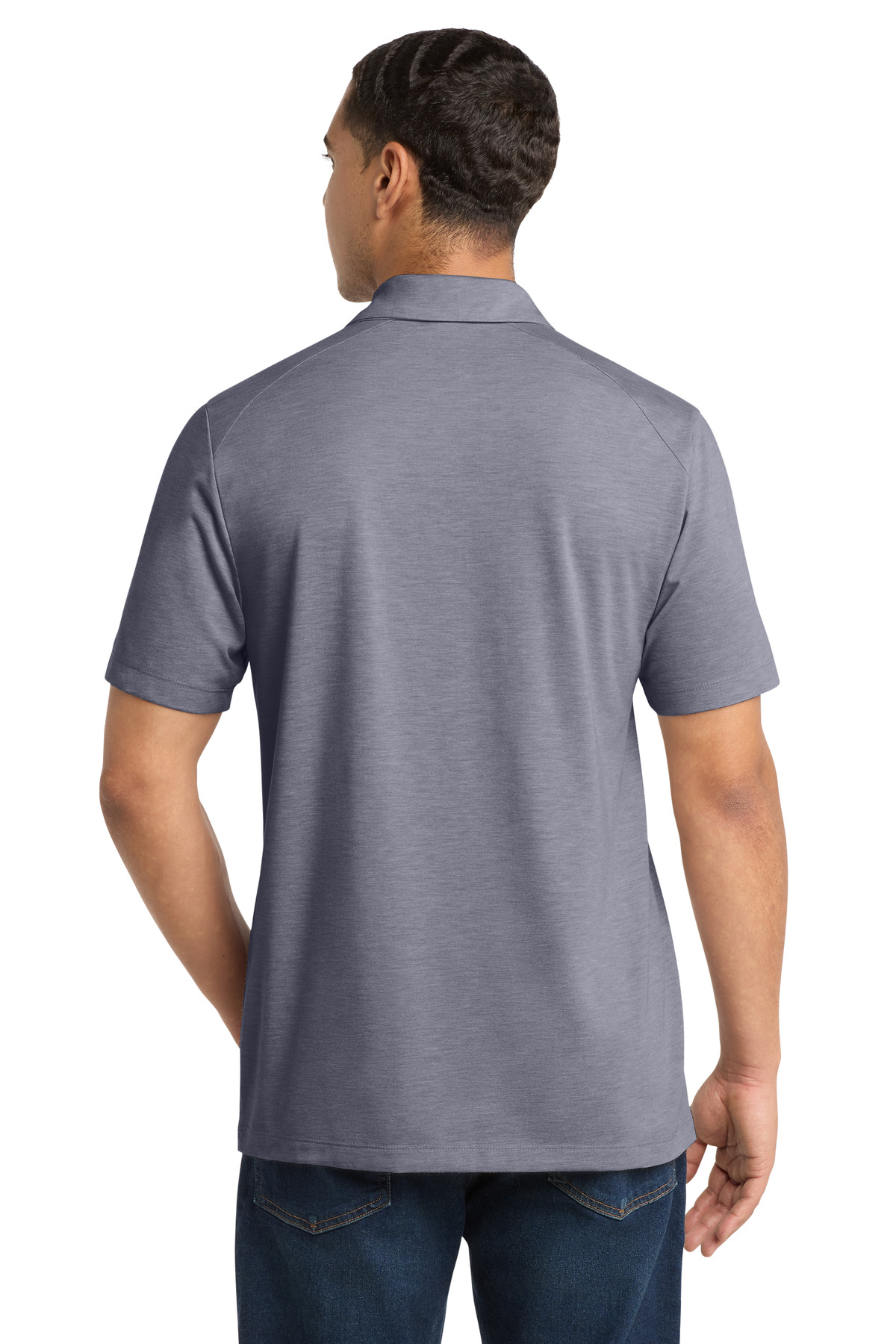 Sport-Tek PosiCharge Tri-Blend Wicking Polo. ST405