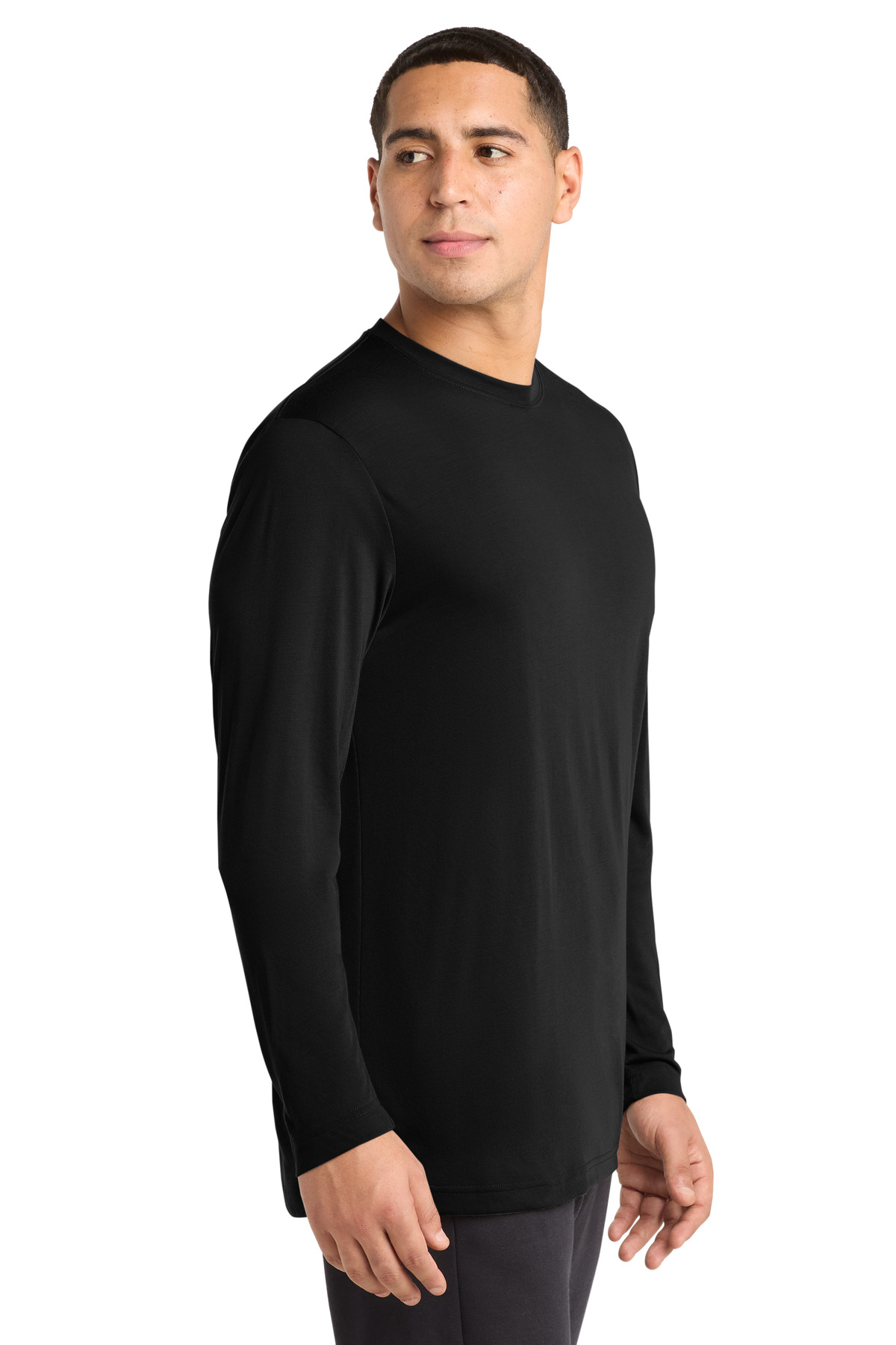 Sport-Tek Long Sleeve PosiCharge Competitor Cotton Touch Tee. ST450LS