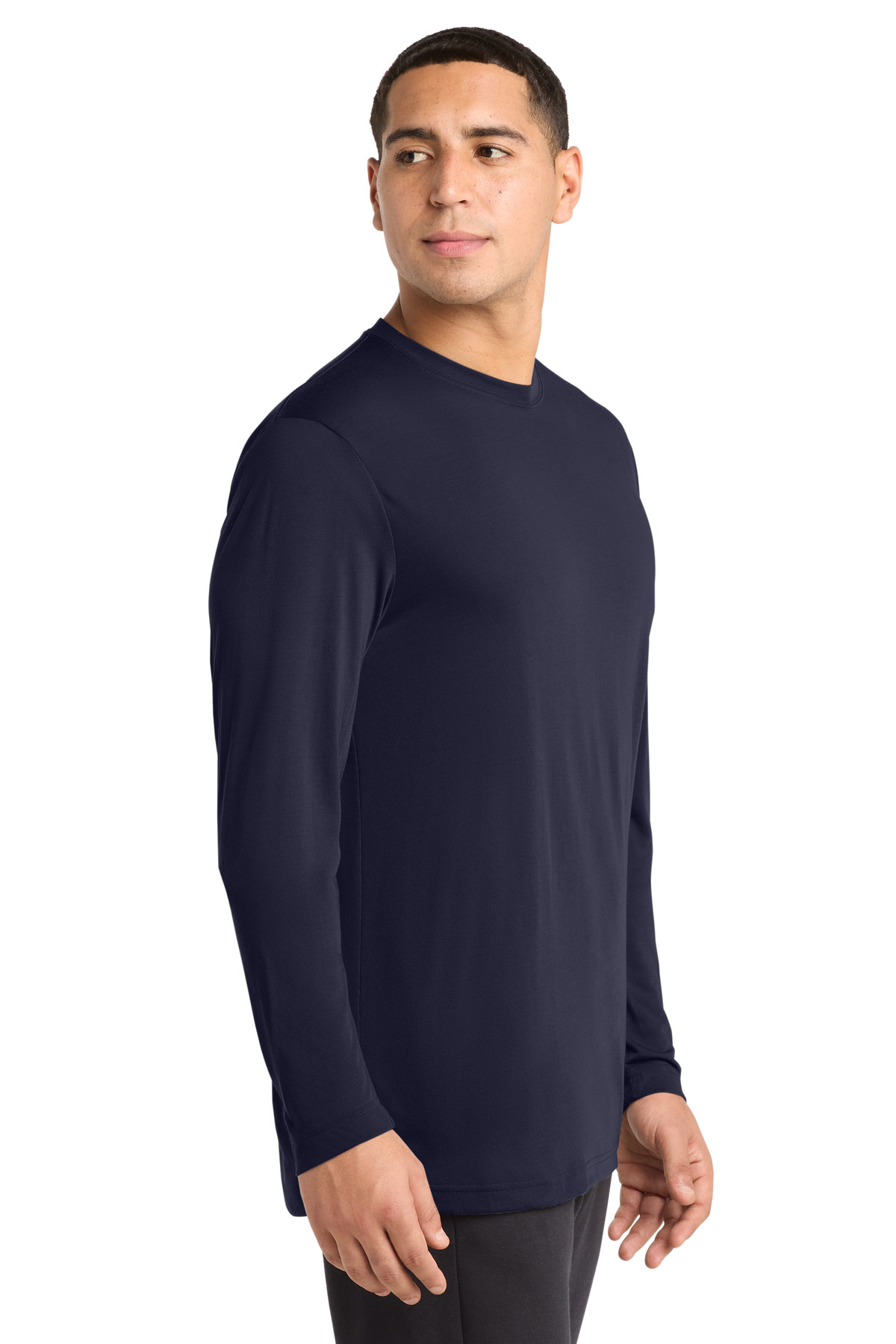 Sport-Tek Long Sleeve PosiCharge Competitor Cotton Touch Tee. ST450LS