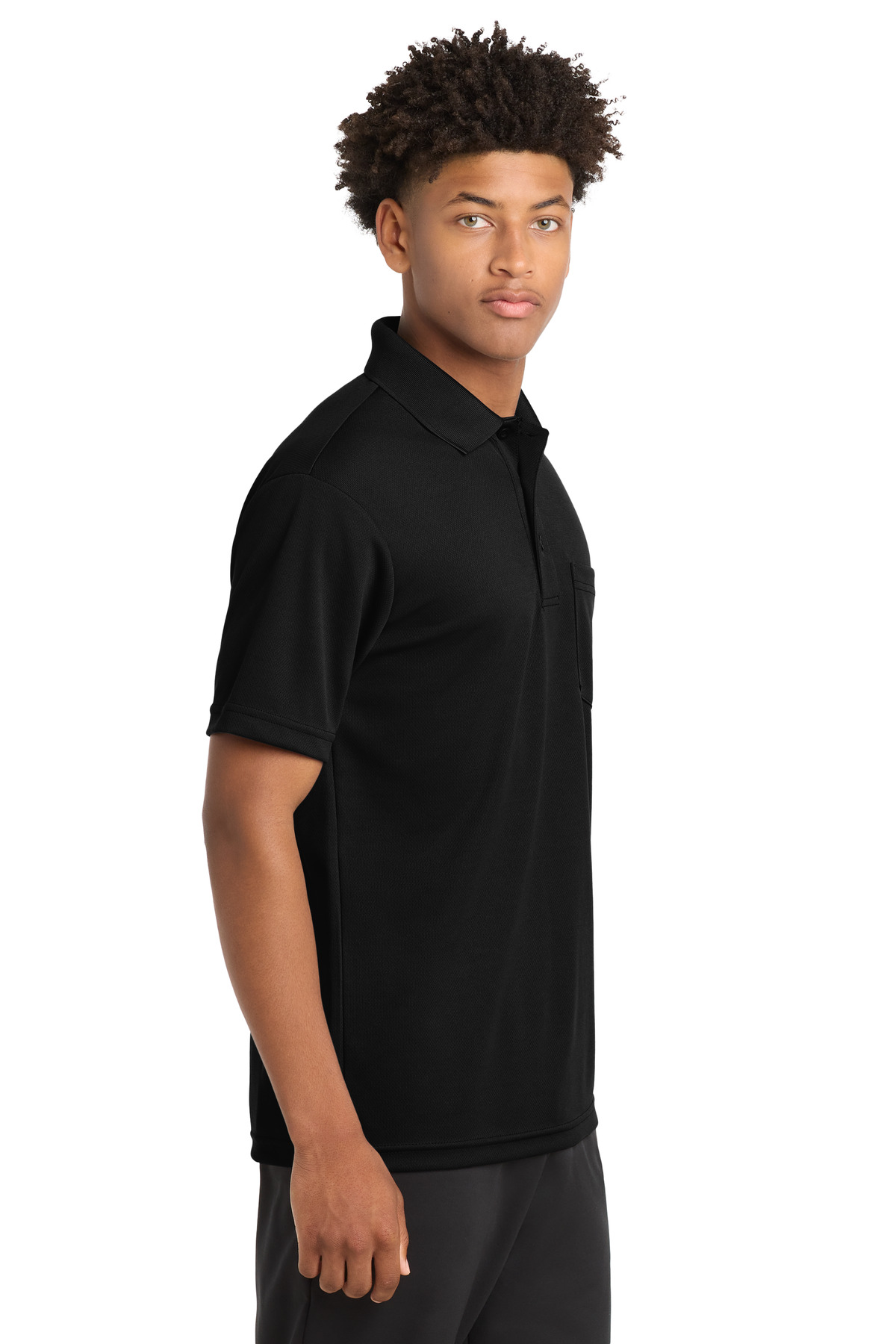 Sport-Tek PosiCharge RacerMesh Pocket Polo. ST640P