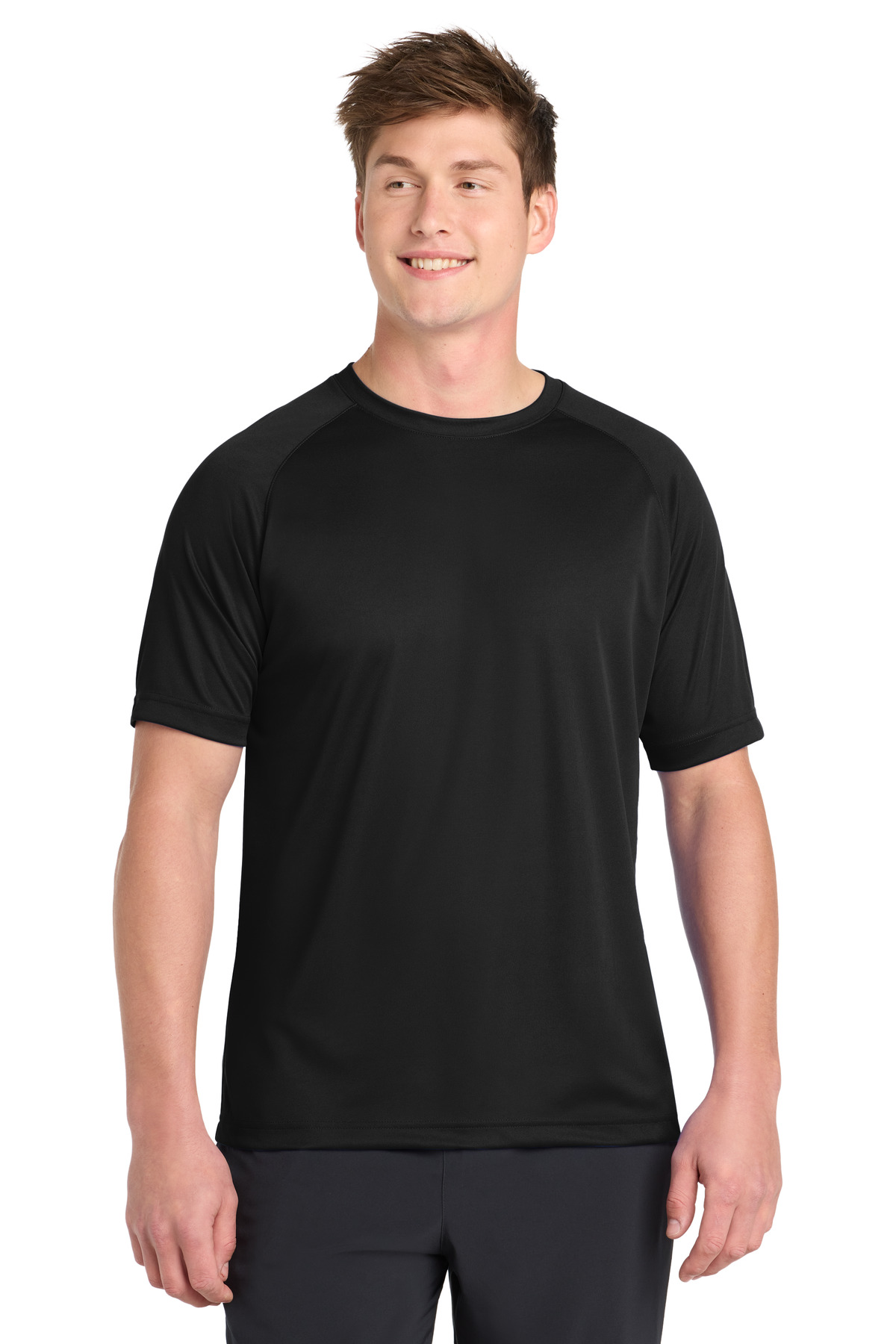 Sport-Tek Dry Zone Short Sleeve Raglan T-Shirt-Sport&#45;Tek