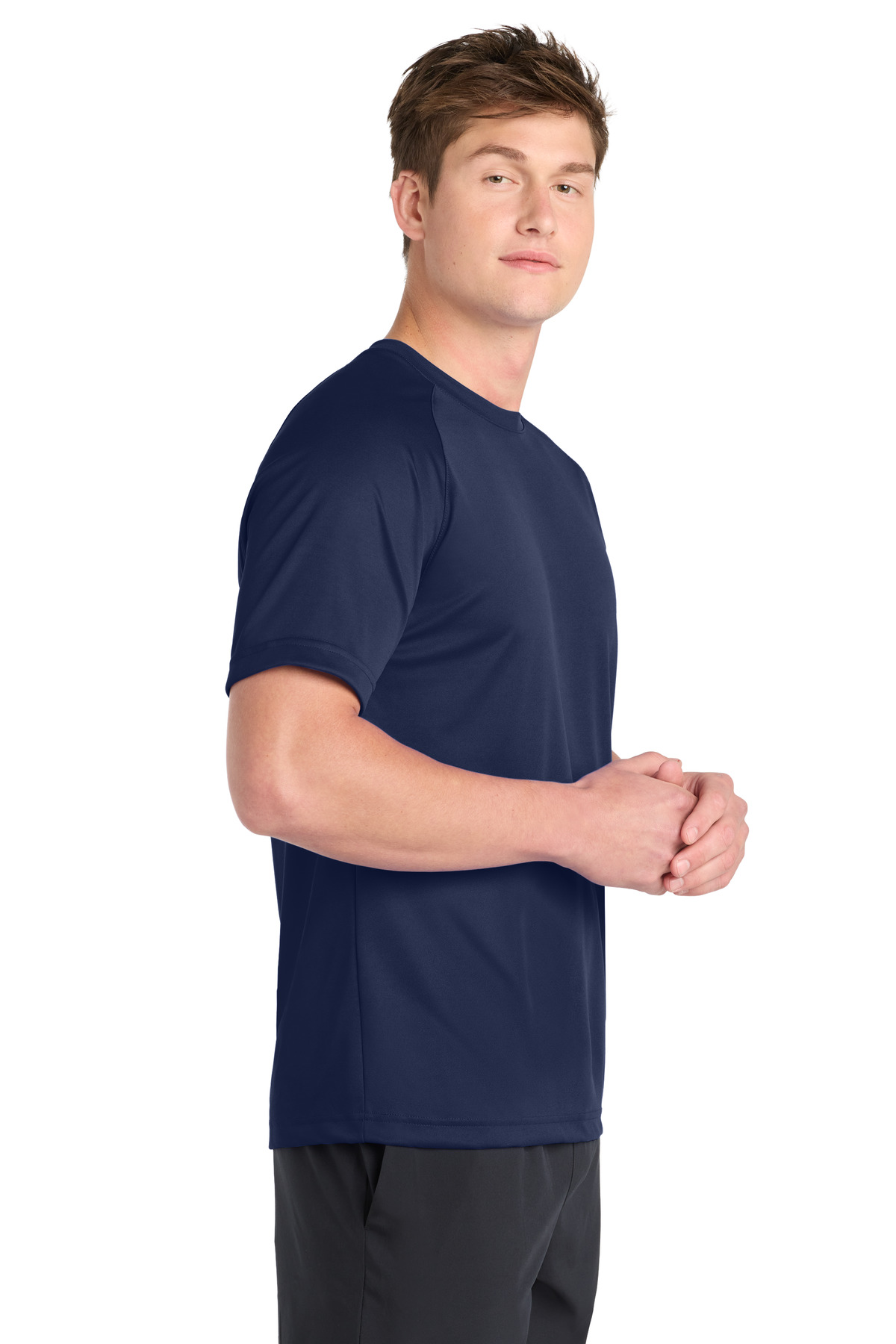 Sport-Tek Dry Zone Short Sleeve Raglan T-Shirt. T473