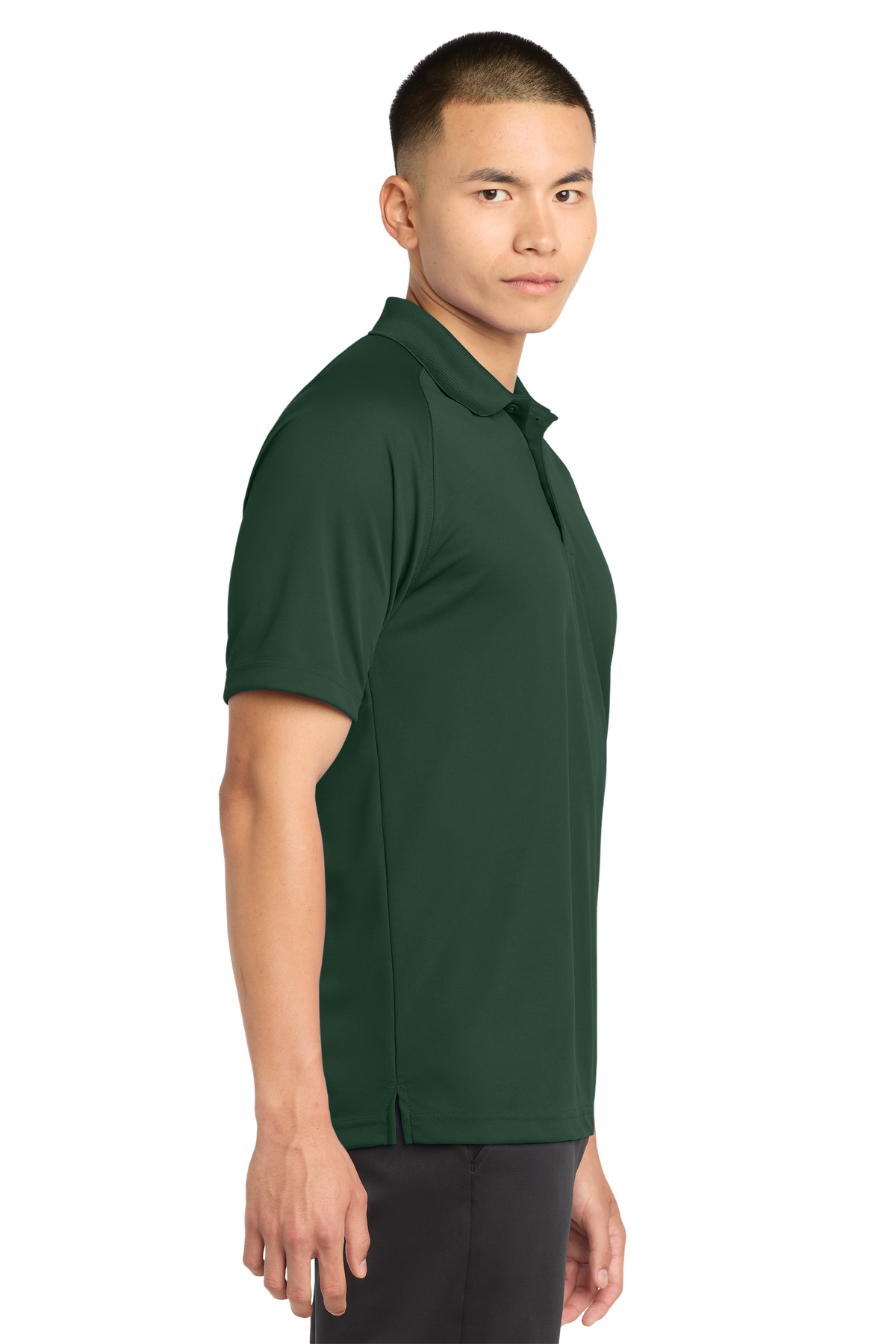 Sport-Tek Dry Zone Raglan Polo. T475