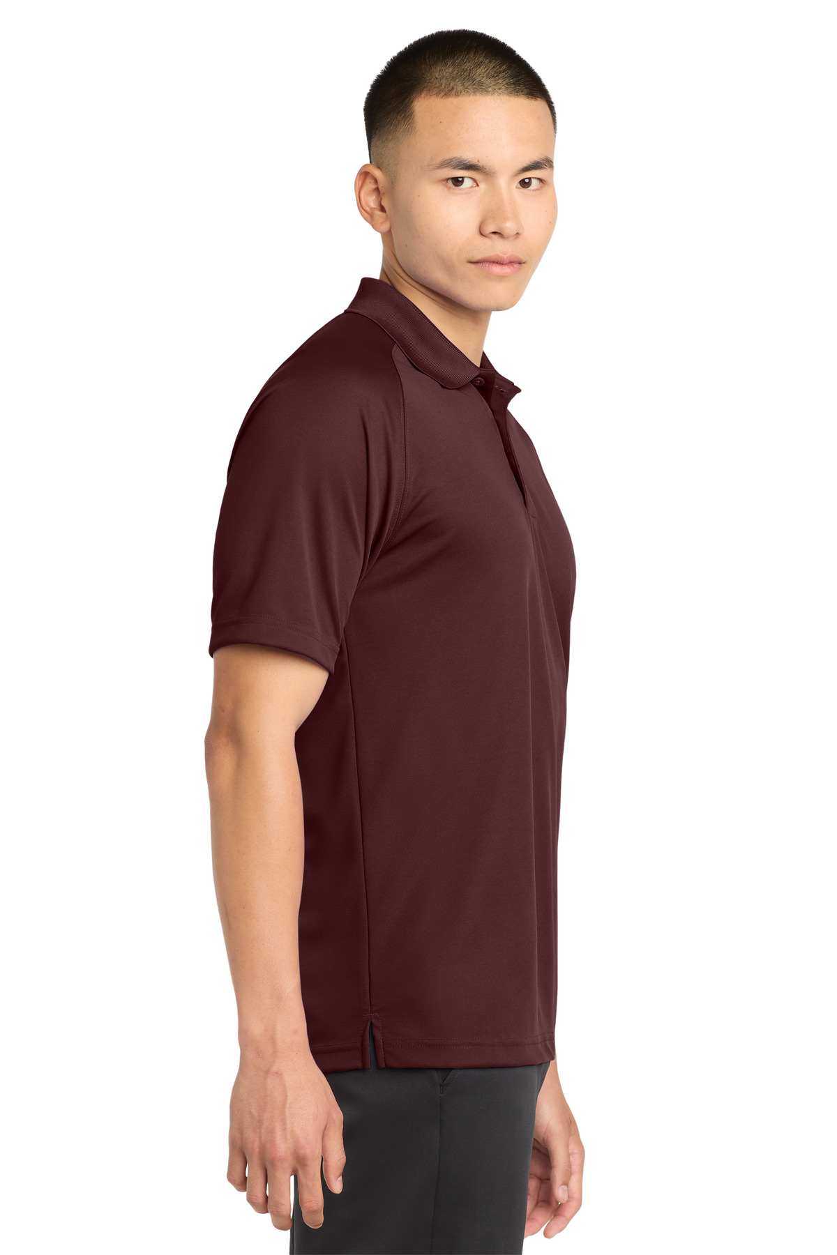 Sport-Tek Dry Zone Raglan Polo. T475