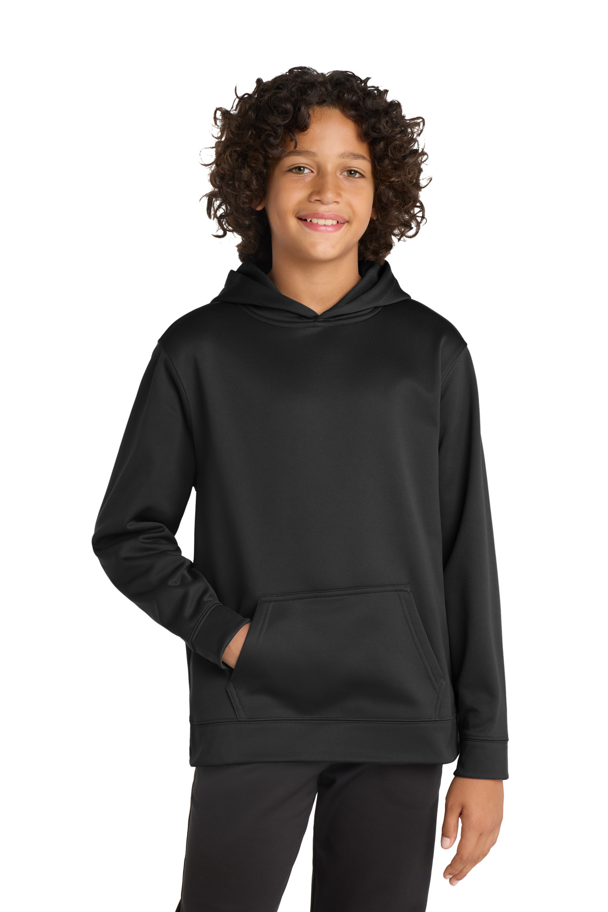 Sport-Tek Youth Sweatshirts & Fleece for Hospitality ® Youth Sport-Wick® Fleece Hooded Pullover.-Sport-Tek