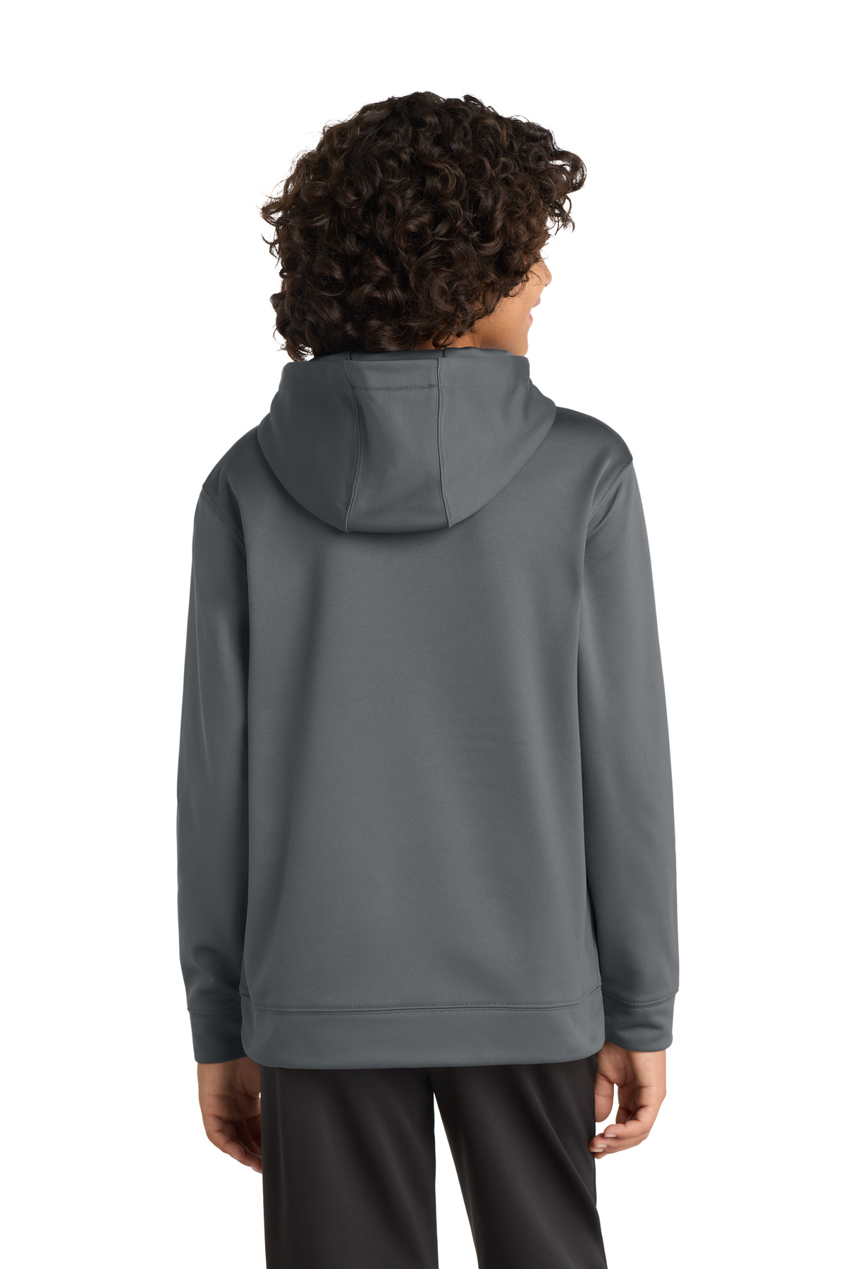 Sport-Tek Youth Sport-Wick Fleece Hooded Pullover. YST244