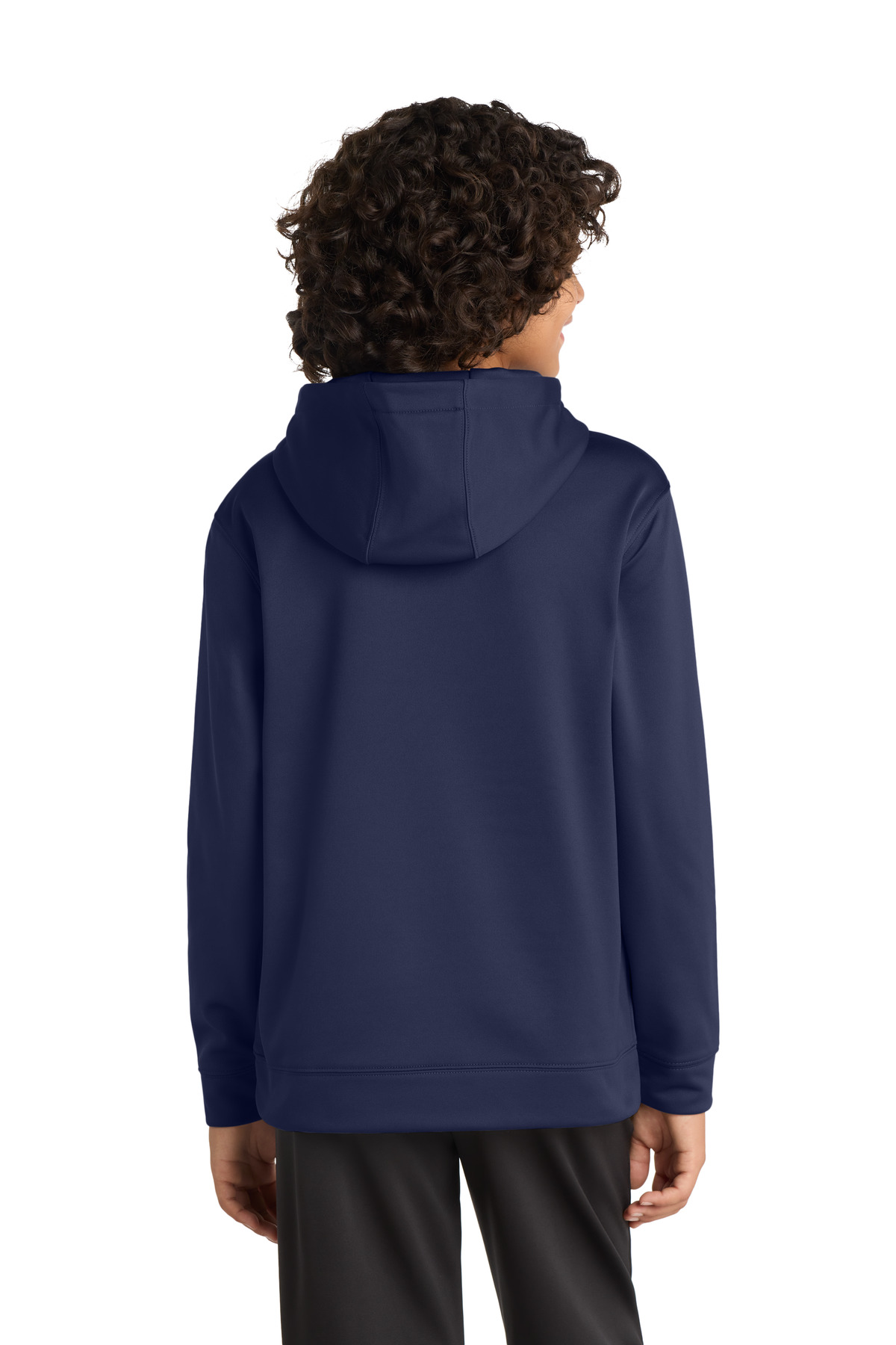 Sport-Tek Youth Sport-Wick Fleece Hooded Pullover. YST244