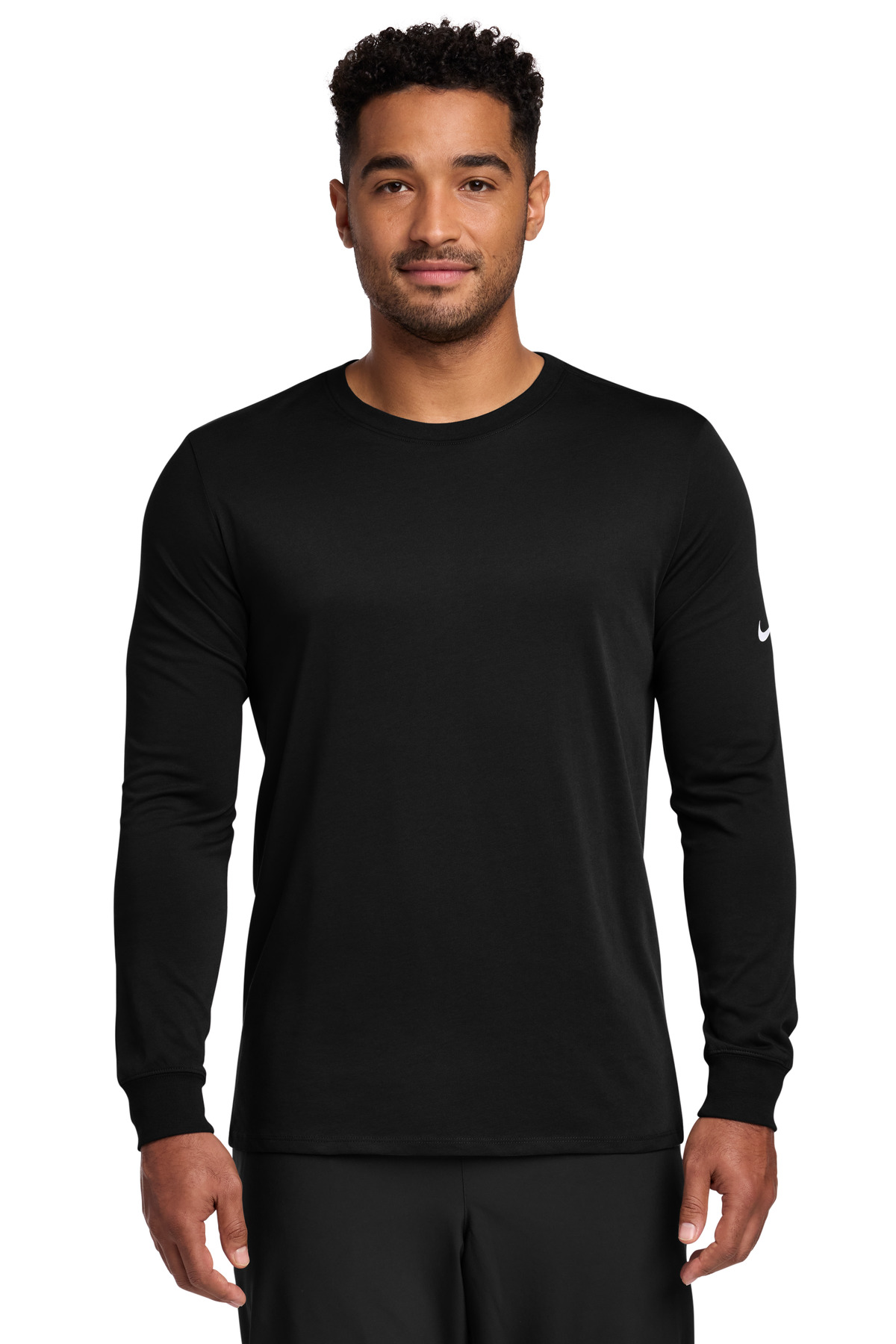 Nike Dri-FIT Cotton/Poly Long Sleeve Tee-Nike