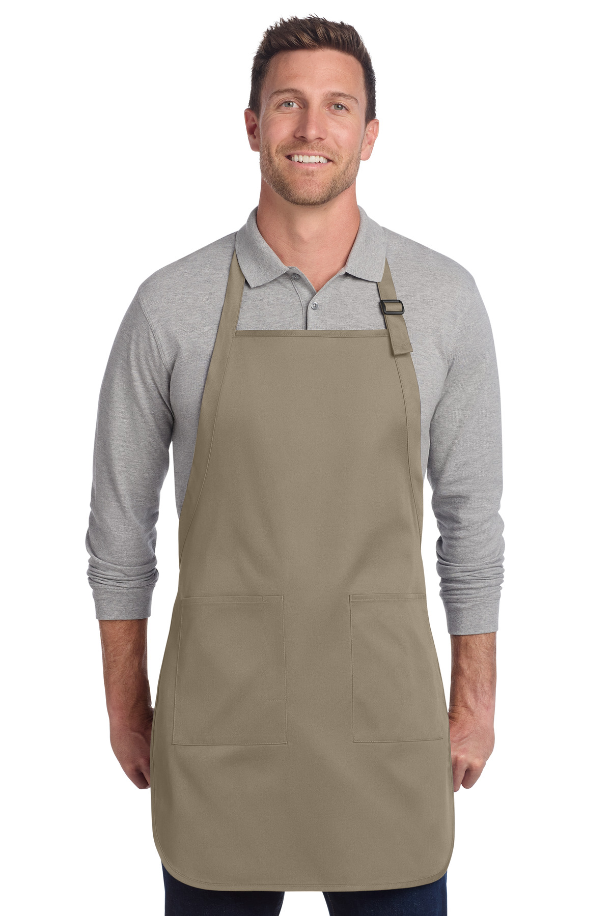 Port Authority Full-Length Two-Pocket Bib Apron. A600 - Image 10