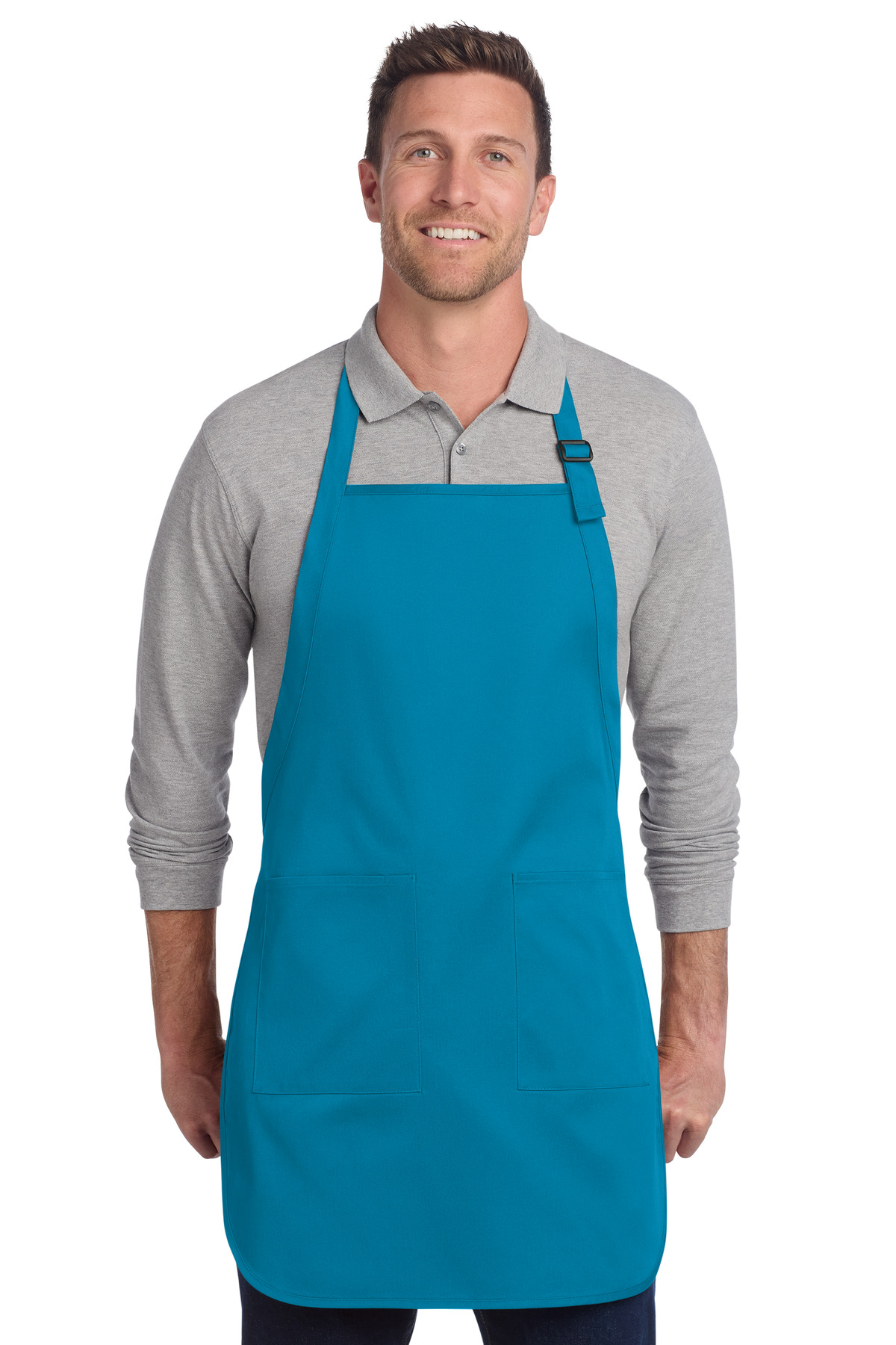 Port Authority Full-Length Two-Pocket Bib Apron. A600 - Image 5