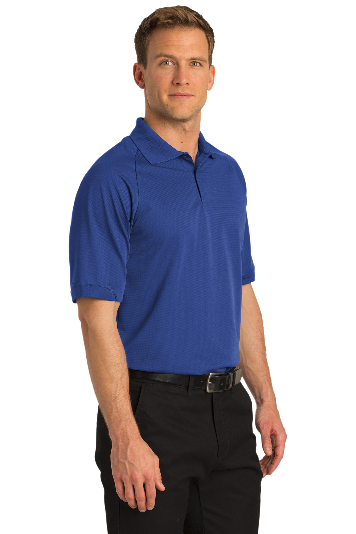 Port Authority Tall Dry Zone Ottoman Polo. TLK525