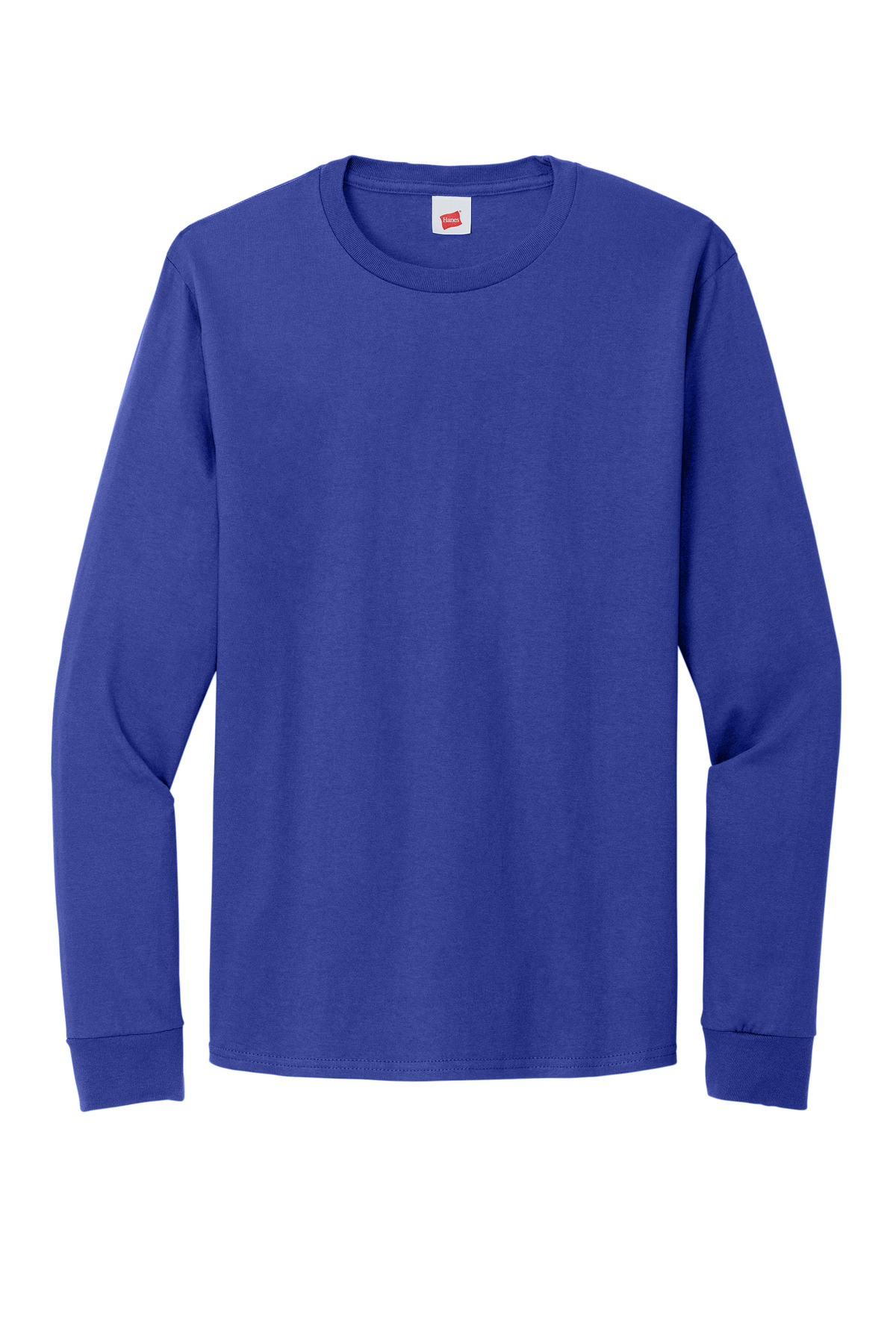 Camiseta Hanes Essential-T 100 % algodón manga larga - Imagen 19 de 28