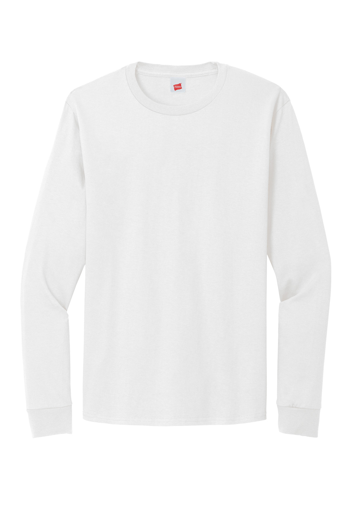 Camiseta Hanes Essential-T 100 % algodón manga larga - Imagen 27 de 28