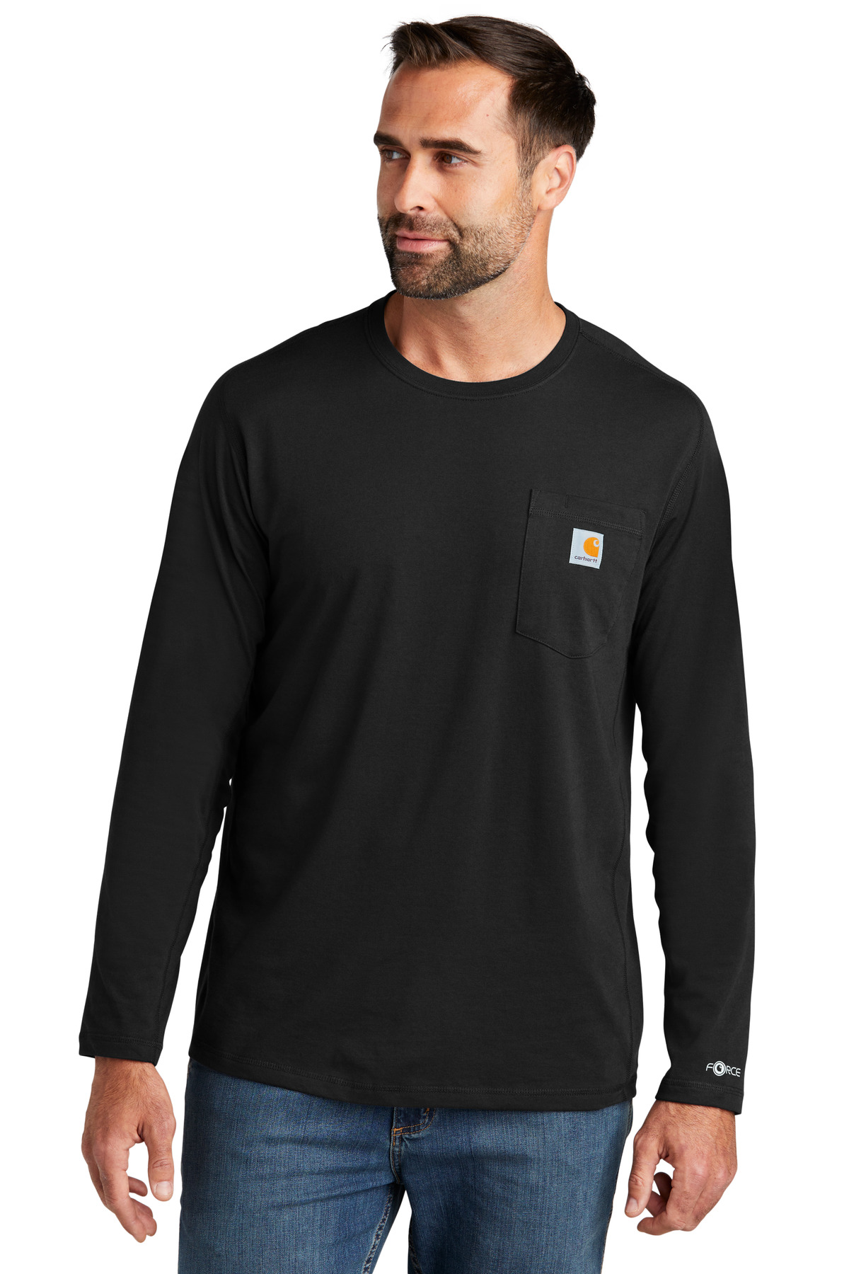 Carhartt Force Long Sleeve Pocket T-Shirt-Carhartt
