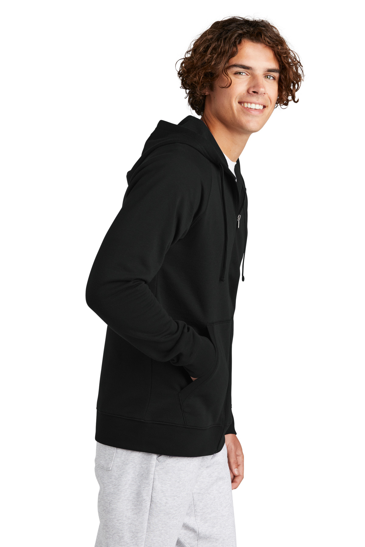Sport-Tek Drive Fleece Hooded Full-Zip STF201